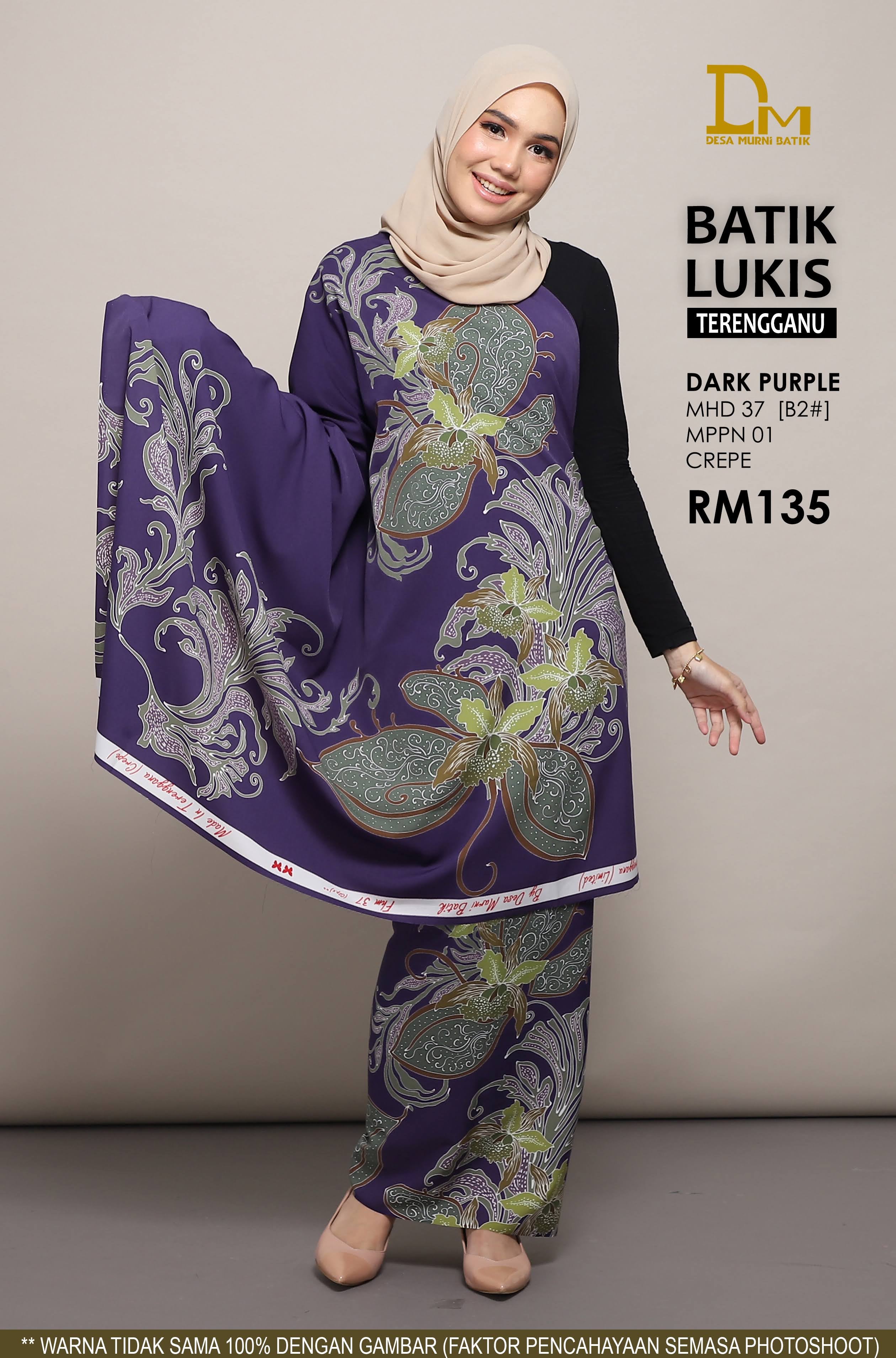 BATIK LUKIS TERENGGANU CREPE MHD 37