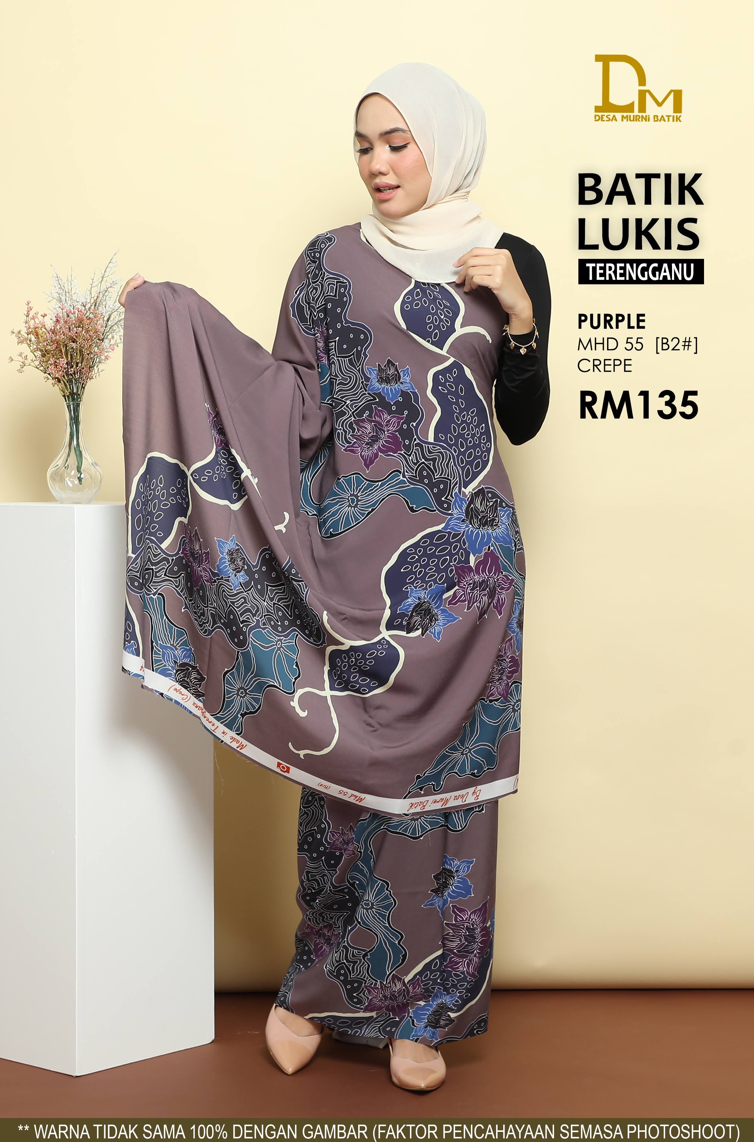 BATIK LUKIS TERENGGANU CREPE MHD 55