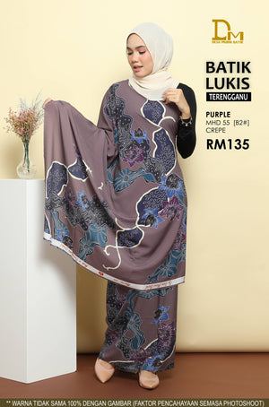 BATIK LUKIS TERENGGANU CREPE MHD 55