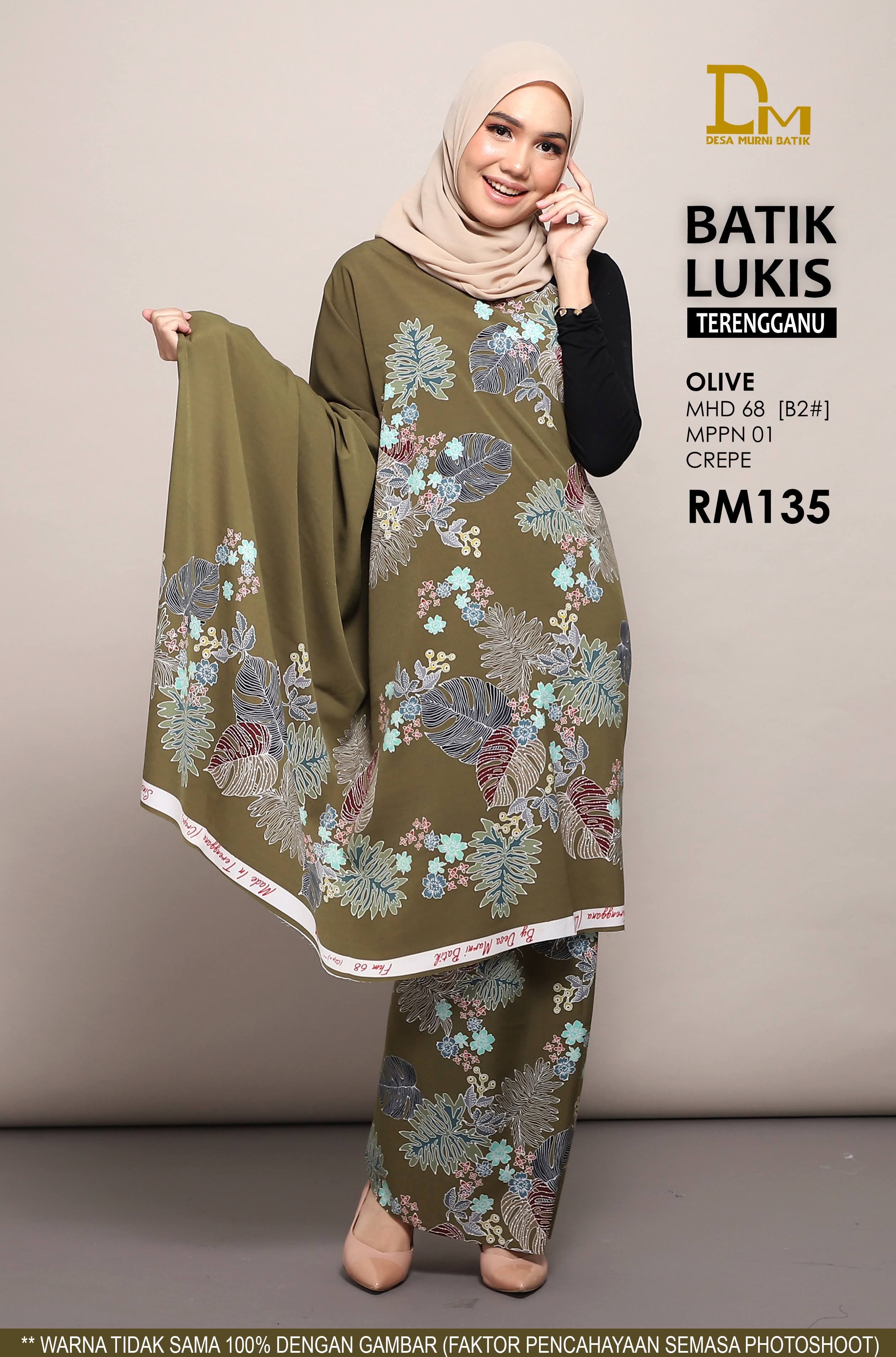 BATIK LUKIS TERENGGANU CREPE MHD 68