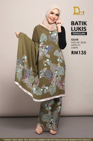 BATIK LUKIS TERENGGANU CREPE MHD 68