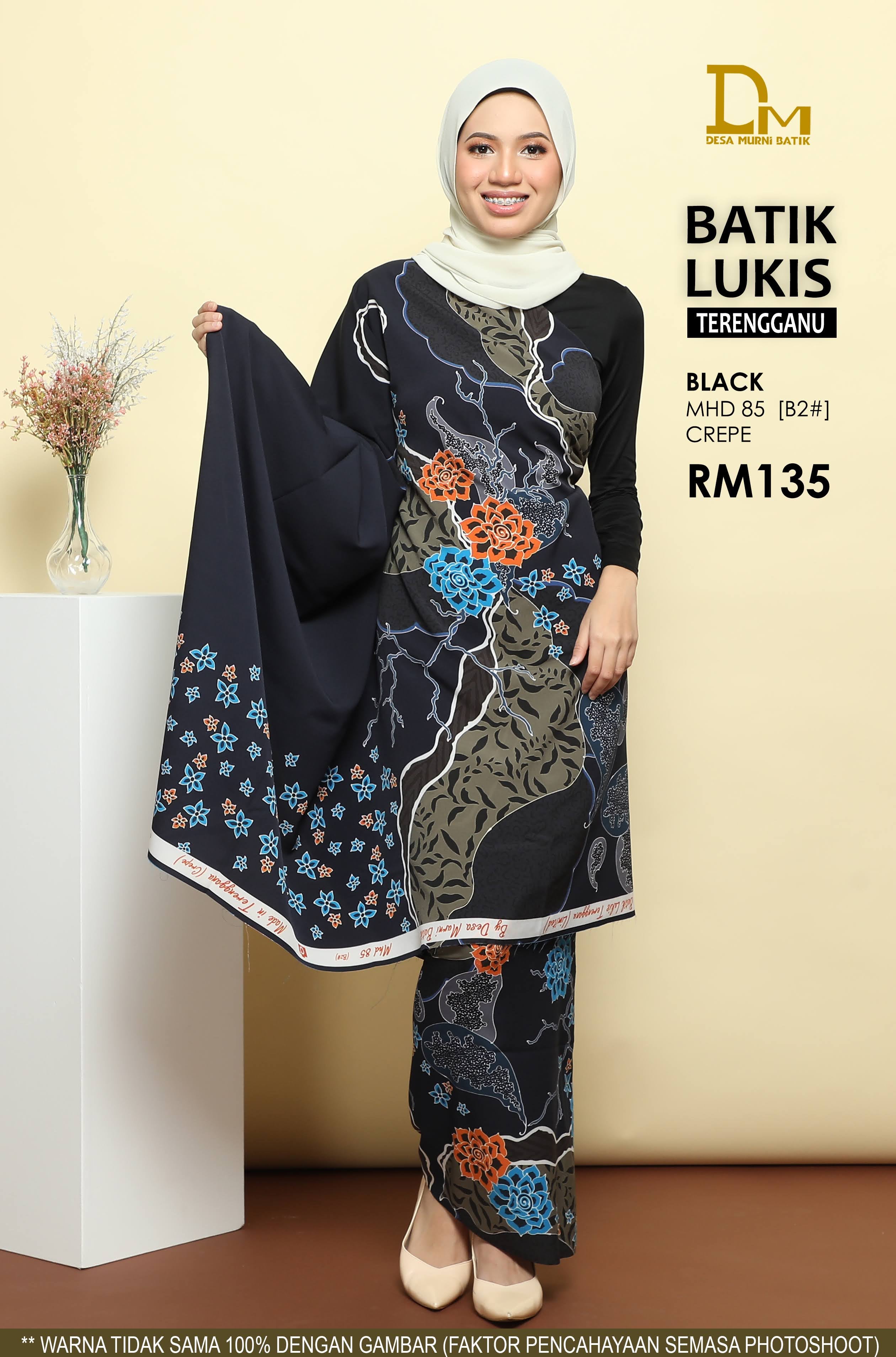 BATIK LUKIS TERENGGANU CREPE MHD 85