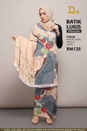 BATIK LUKIS TERENGGANU CREPE MHD 86