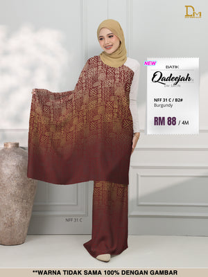 BATIK QADEEJAH SATIN NFF 31 C