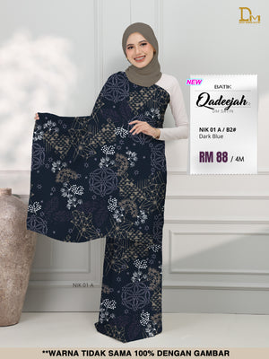 BATIK QADEEJAH SATIN NIK 01 A