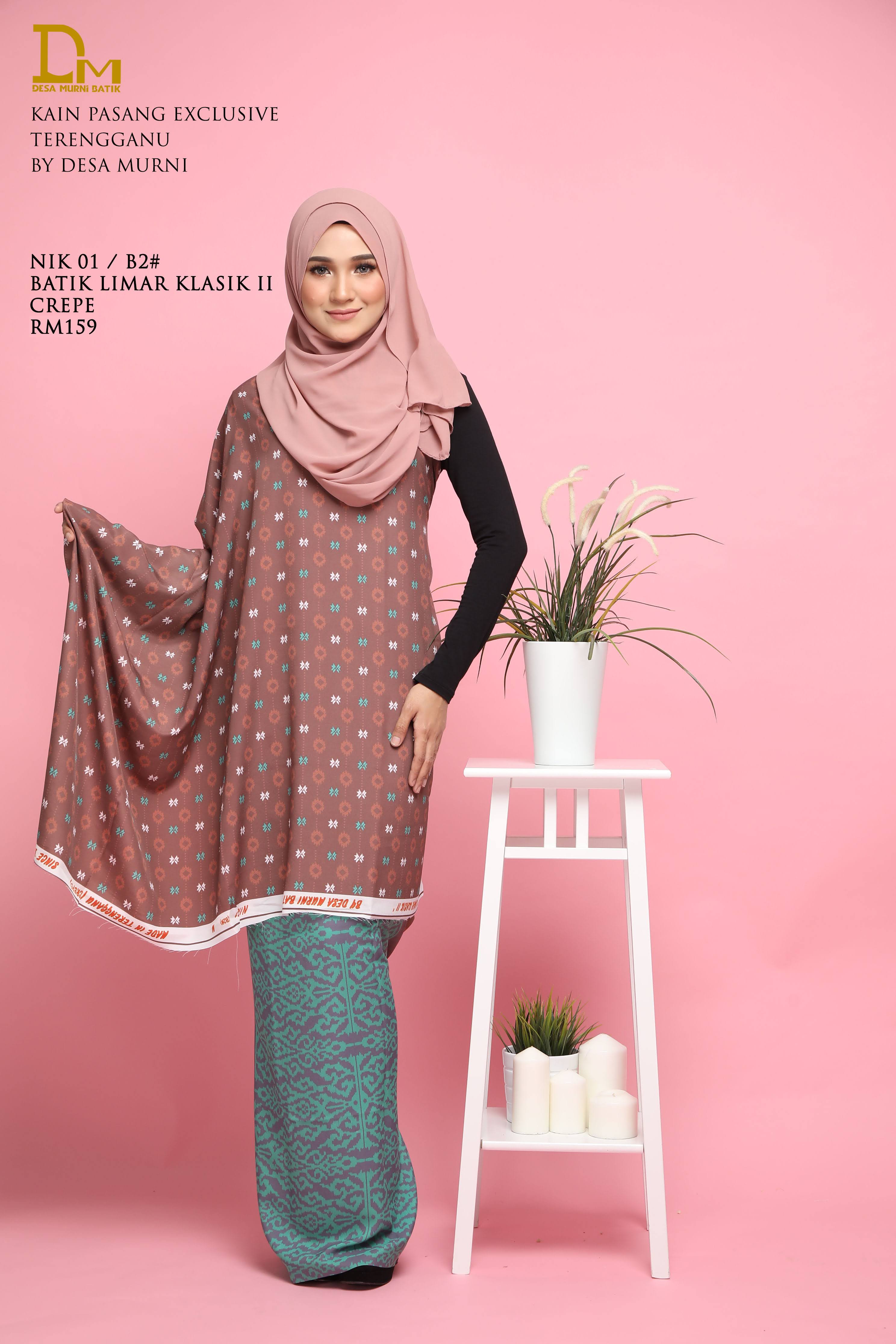 BATIK LIMAR KLASIK II CREPE NIK 01