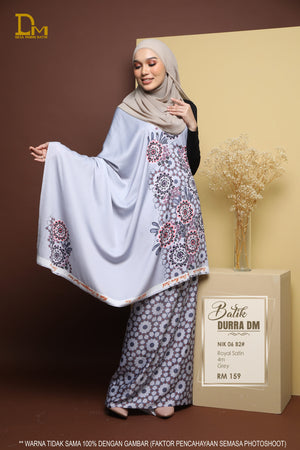BATIK DURRA NIK 06 ROYAL GREY