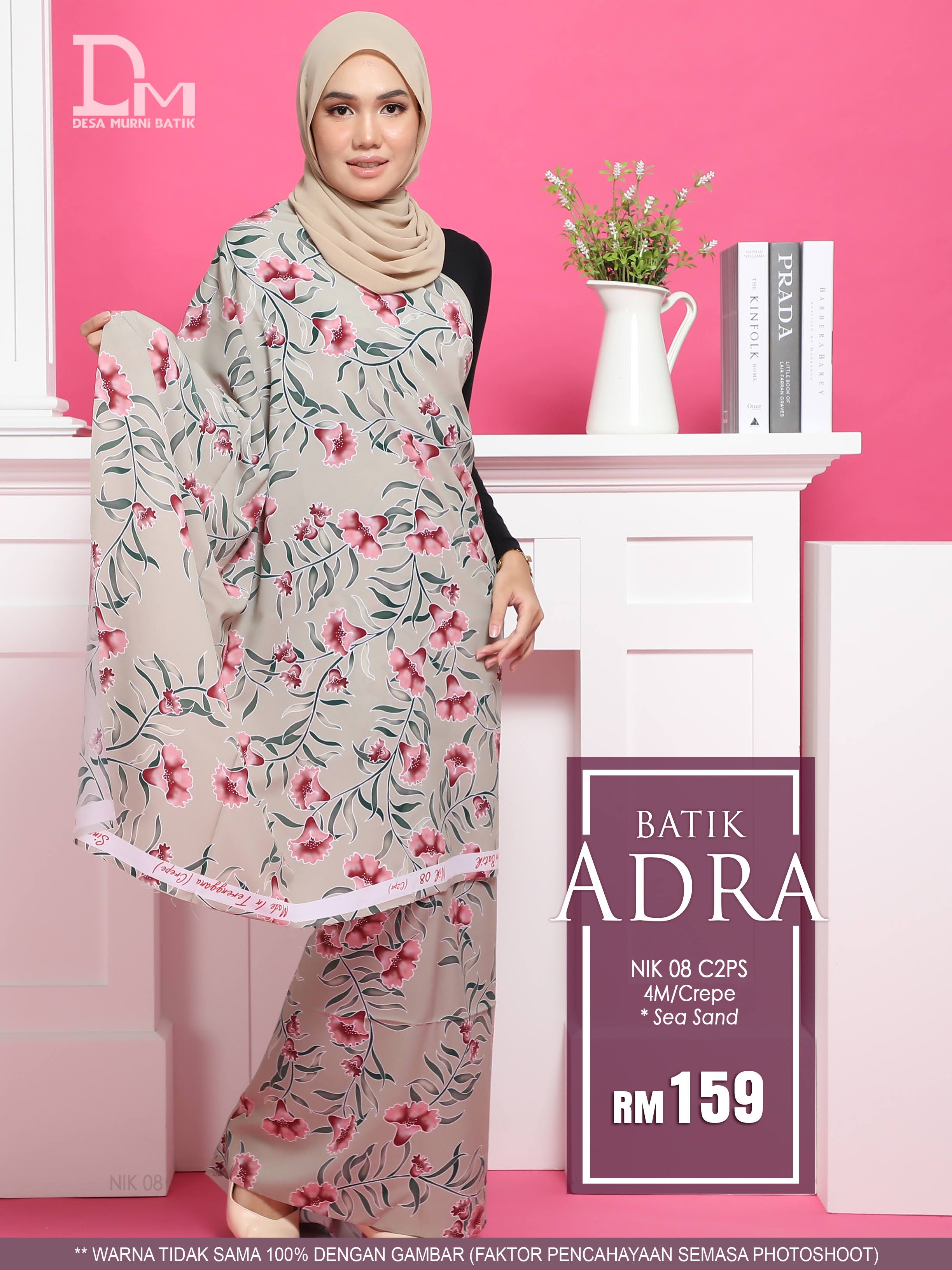 BATIK ANDRA NIK 08  CREPE SEASAND