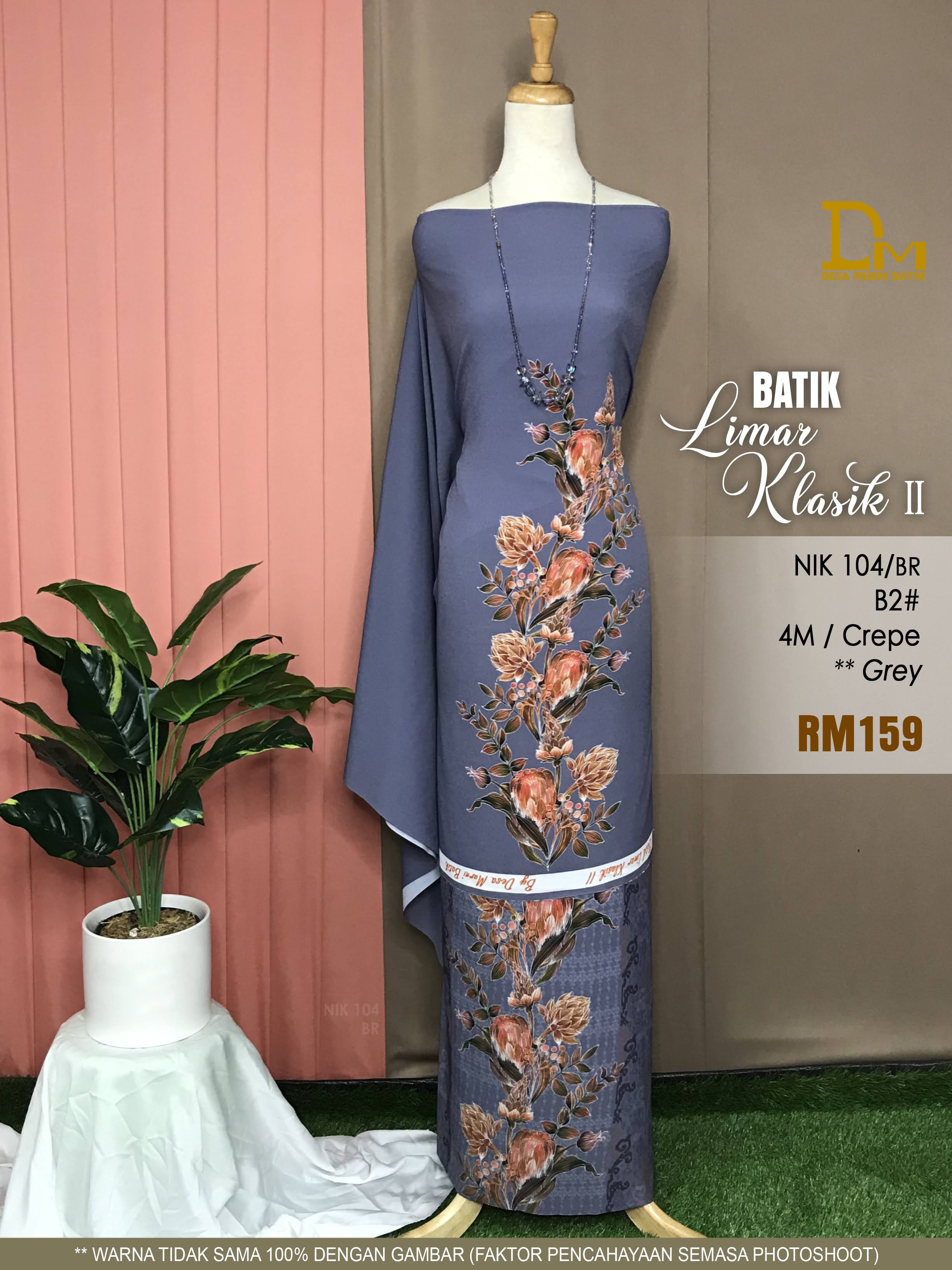 BATIK LIMAR KLASIK II NIK 104