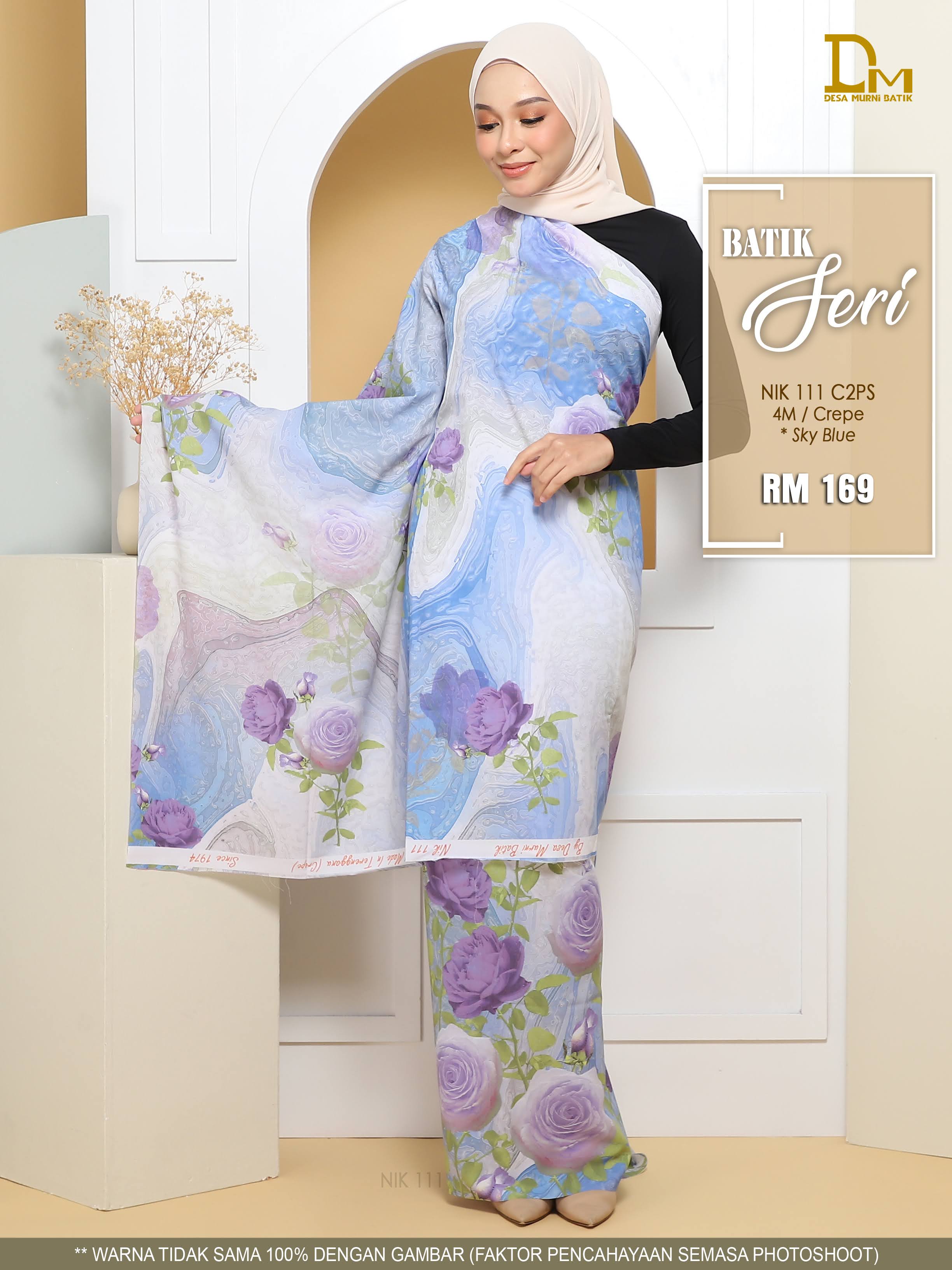 BATIK SERI CREPE NIK 111