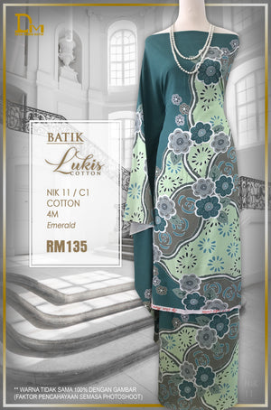 BATIK LUKIS TERENGGANU COTTON NIK 11