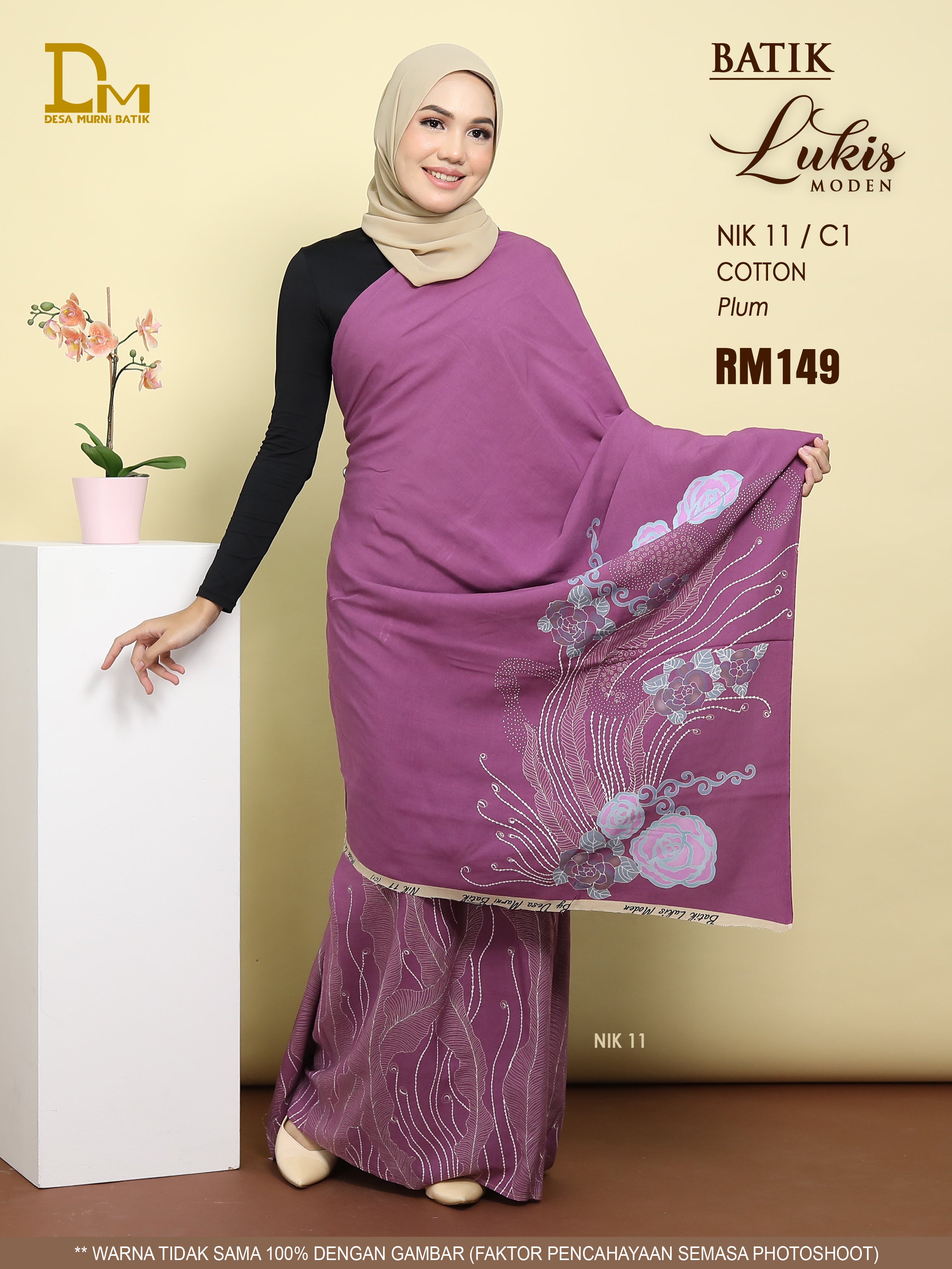 BATIK LUKIS MODEN COTTON NIK 11