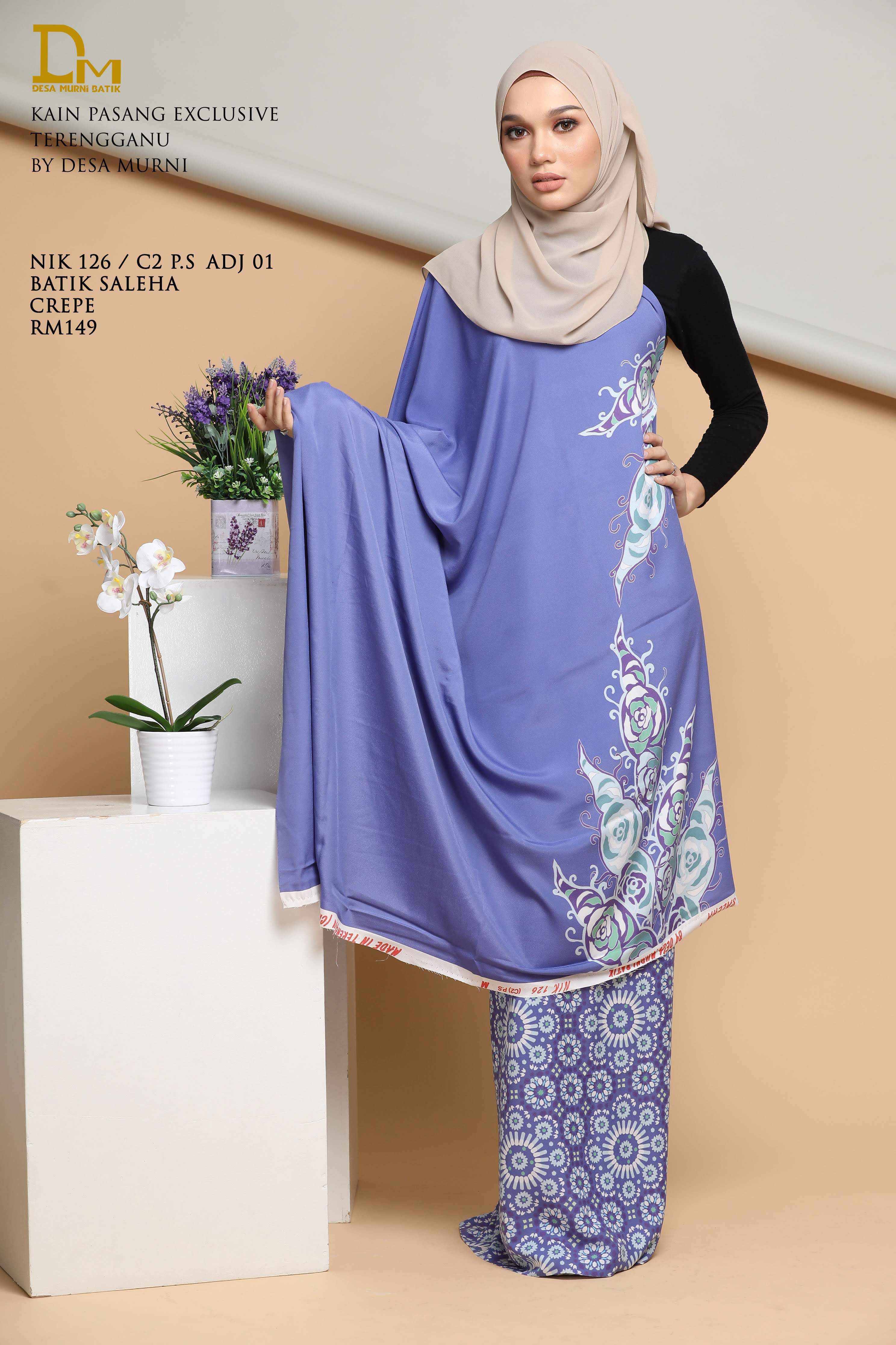 BATIK SALEHA CREPE NIK 126 C