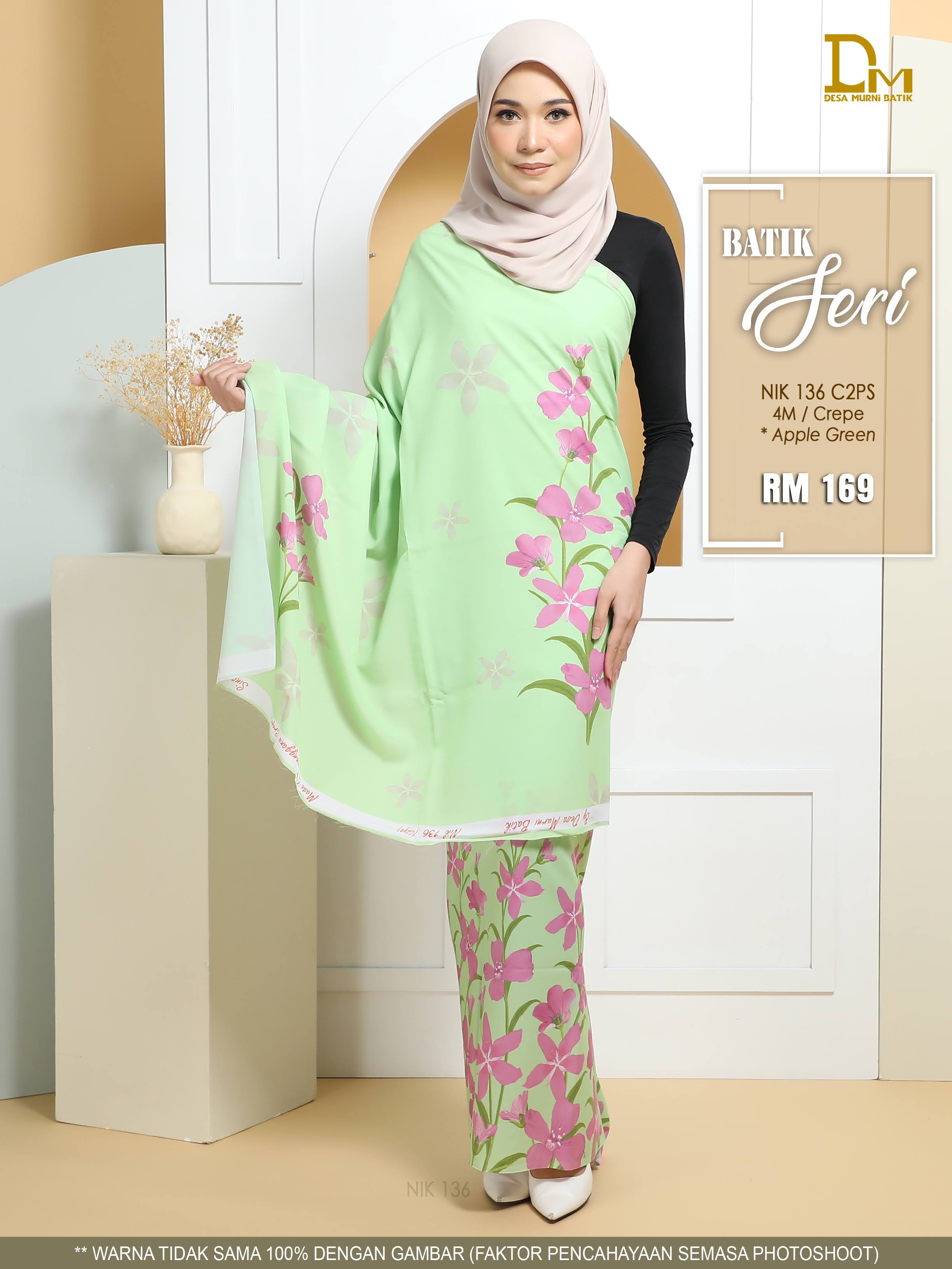 BATIK SERI CREPE NIK 136