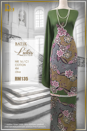 BATIK LUKIS MODEN COTTON NIK 16
