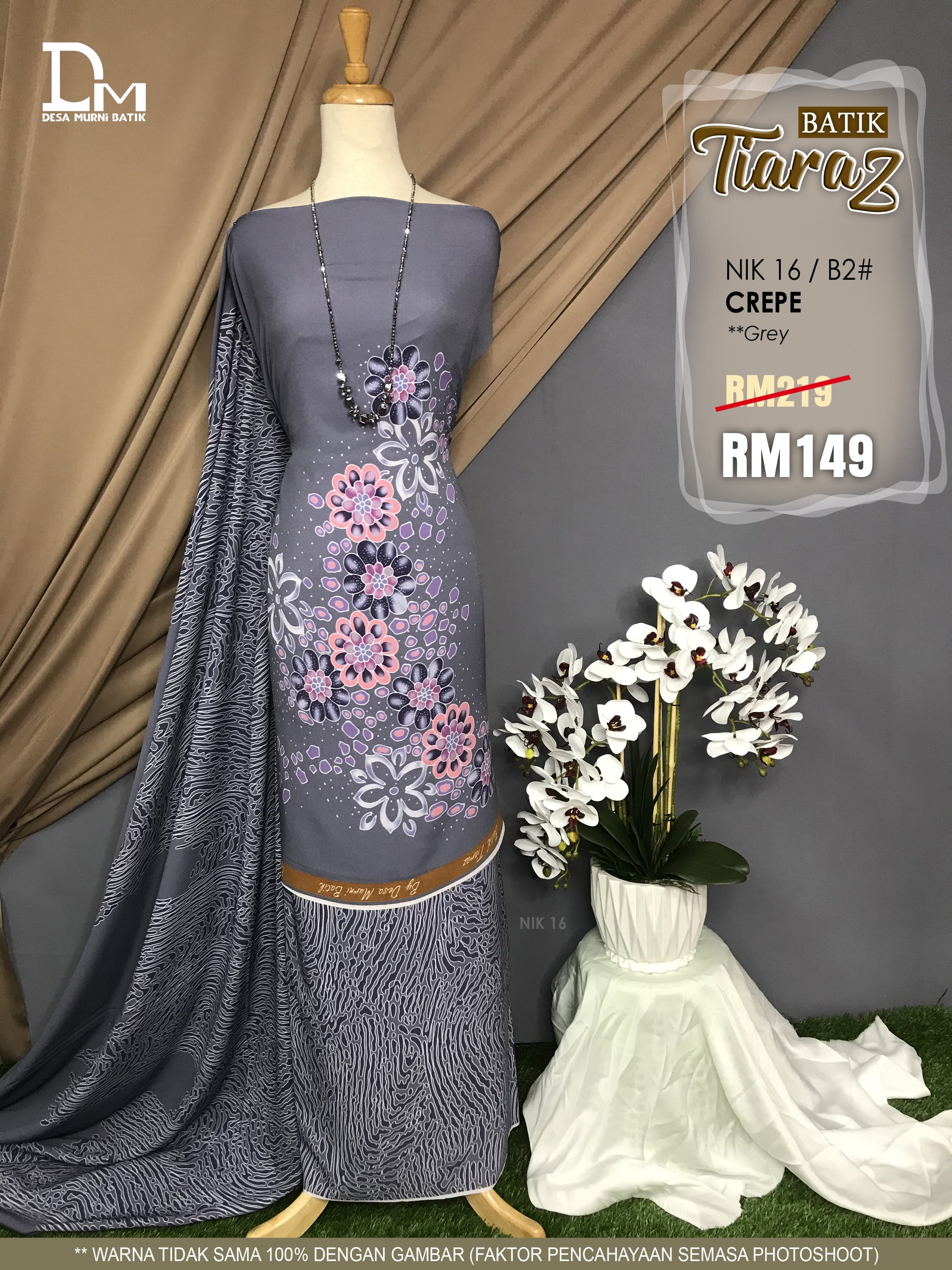 BATIK TIARAZ CREPE NIK 16