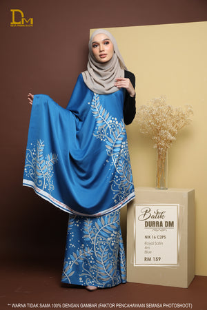 BATIK DURRA NIK 16 ROYAL SATIN BLUE