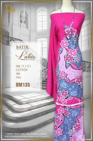 BATIK LUKIS TERENGGANU COTTON NIK 17