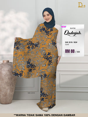 BATIK QADEEJAH SATIN NIK 20 B