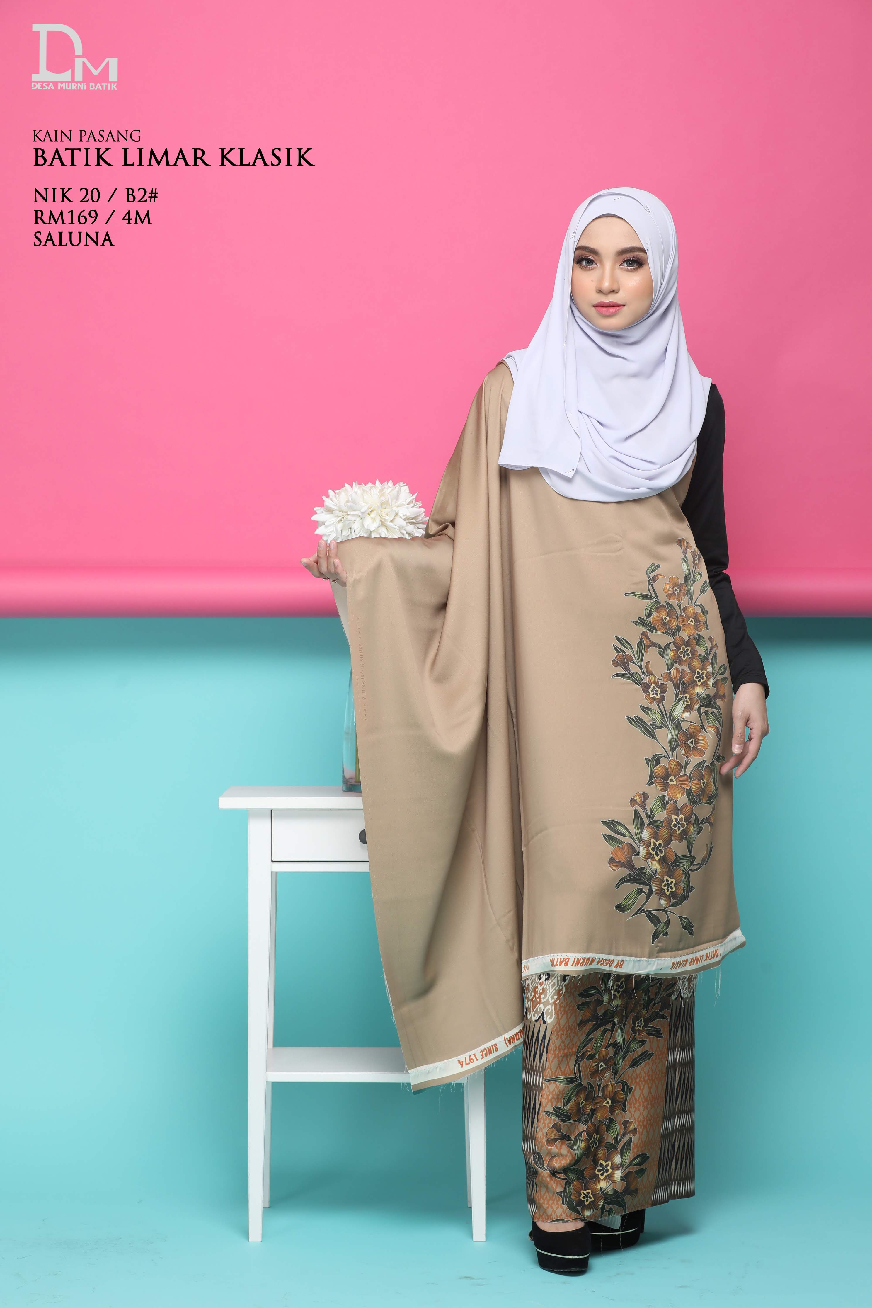 BATIK LIMAR KLASIK SALUNA NIK 20