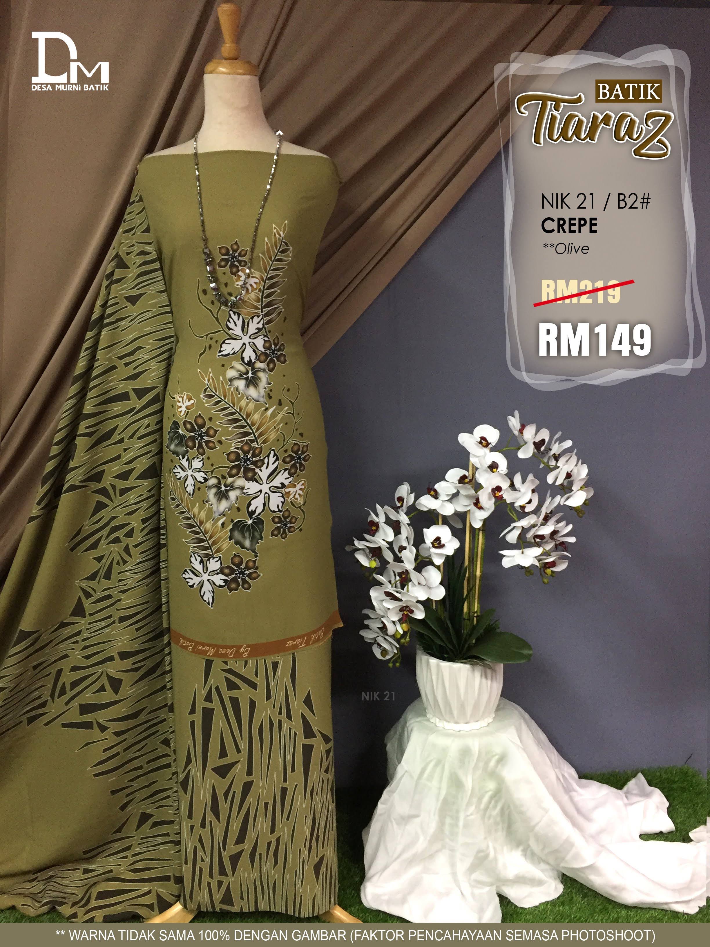 BATIK TIARAZ CREPE NIK 21