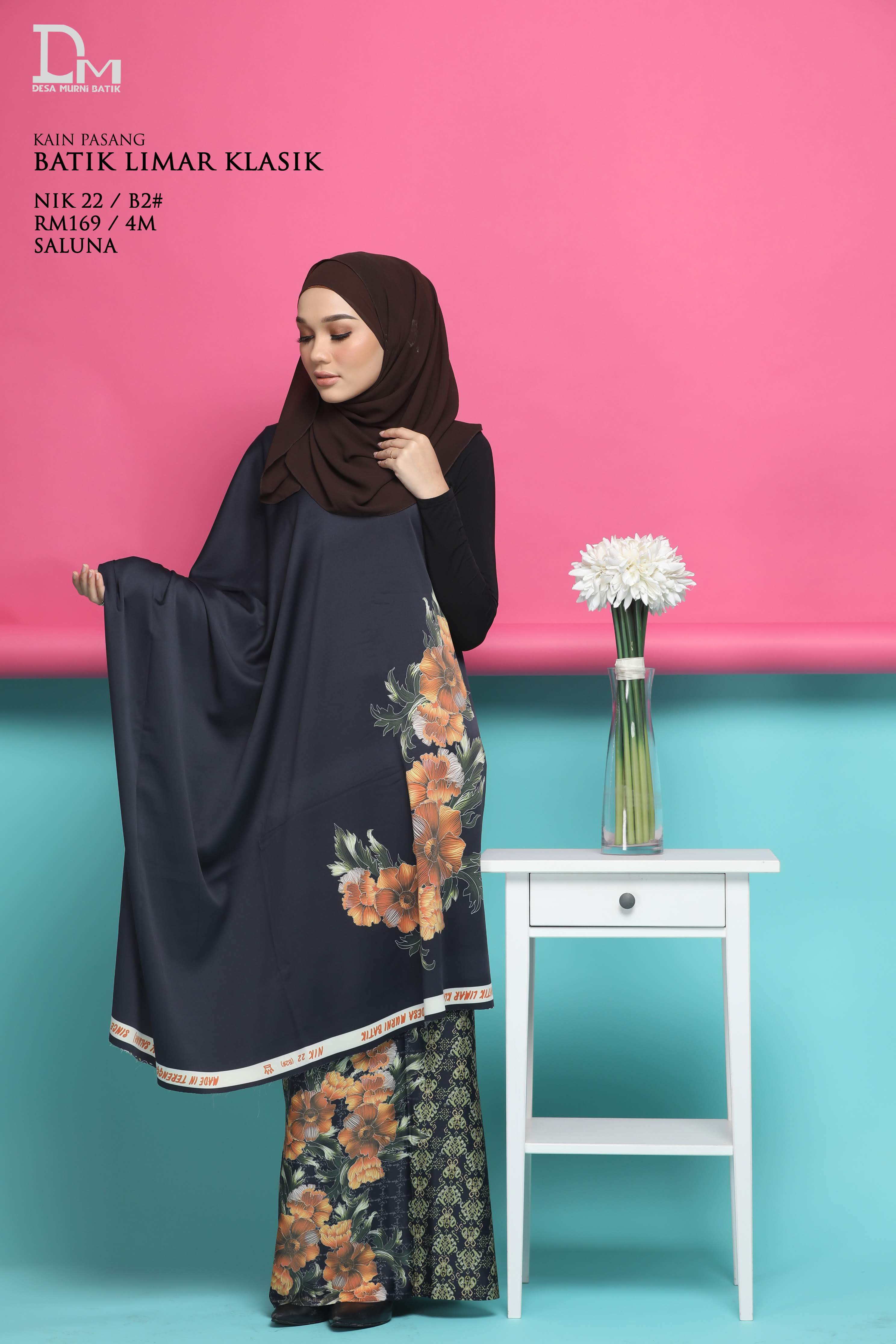 BATIK LIMAR KLASIK SALUNA NIK 22
