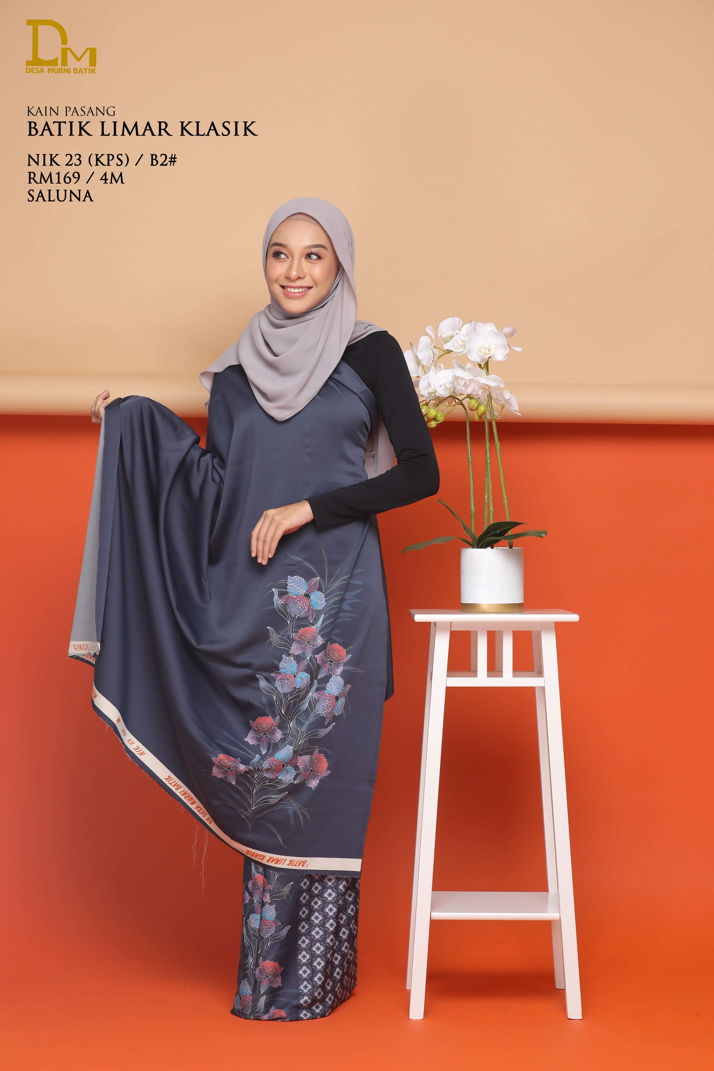 BATIK LIMAR KLASIK SALUNA NIK 23