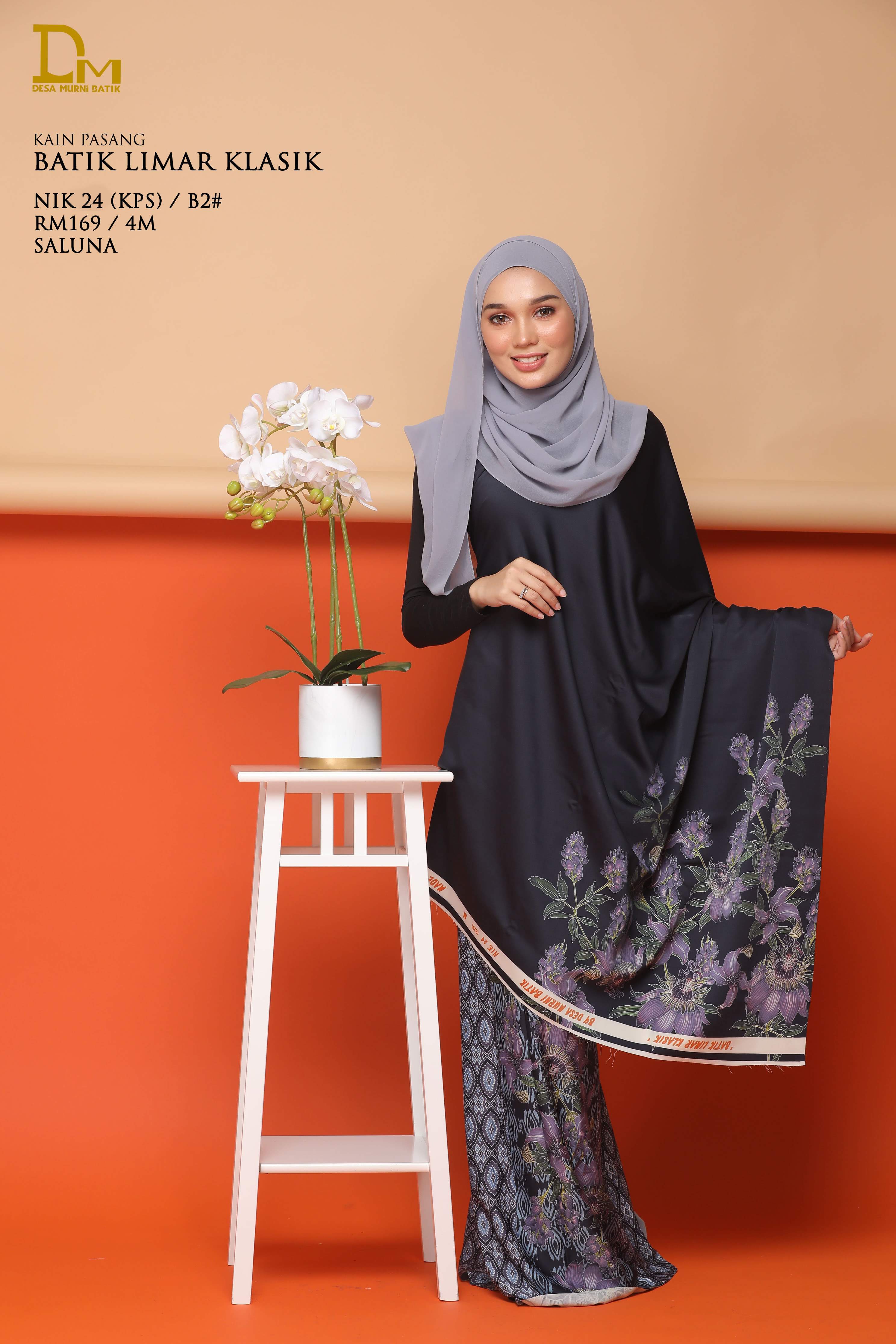 BATIK LIMAR KLASIK SALUNA NIK 24