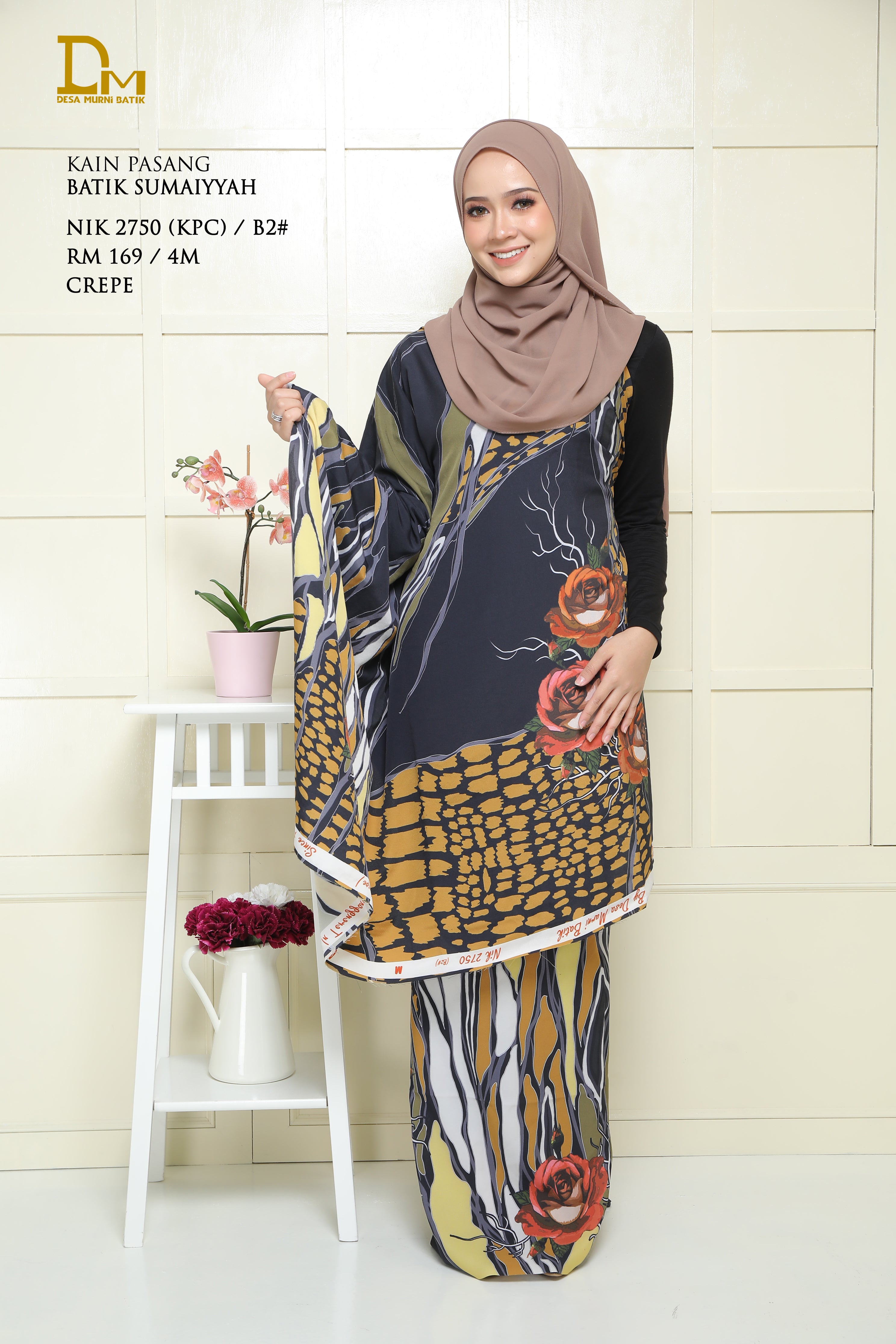 BATIK SUMAIYYAH NIK 2750 CREPE