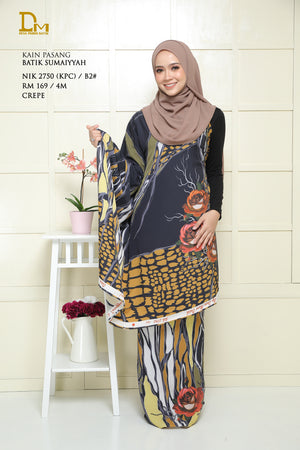 BATIK SUMAIYYAH NIK 2750 CREPE