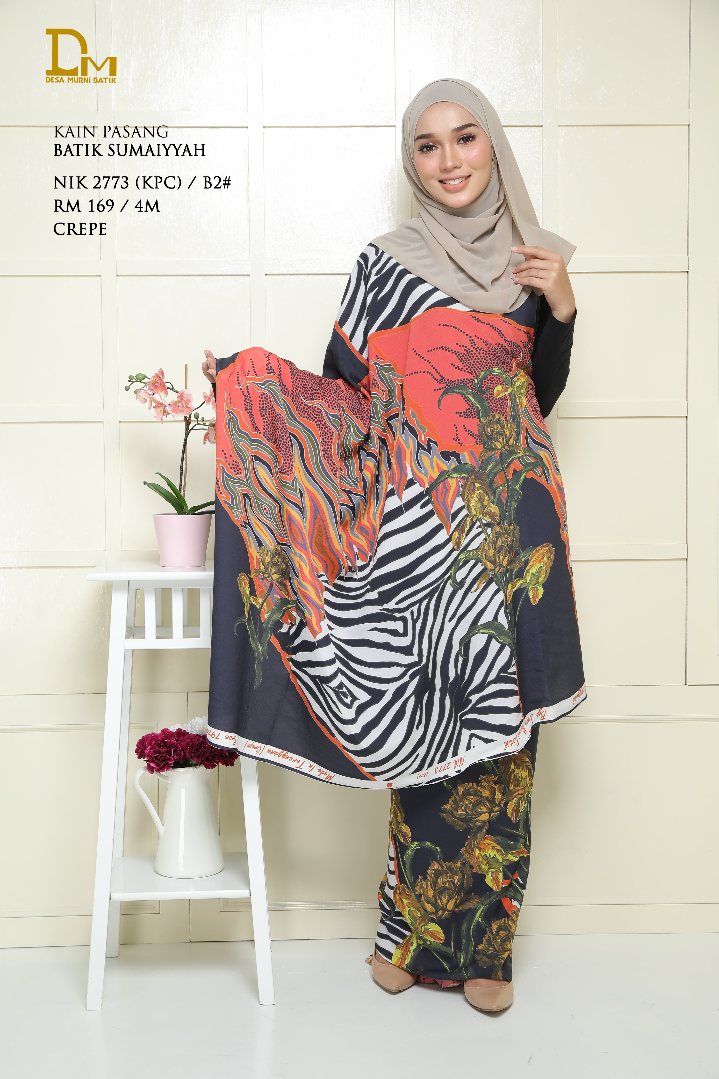 BATIK SUMAIYYAH NIK 2773 CREPE