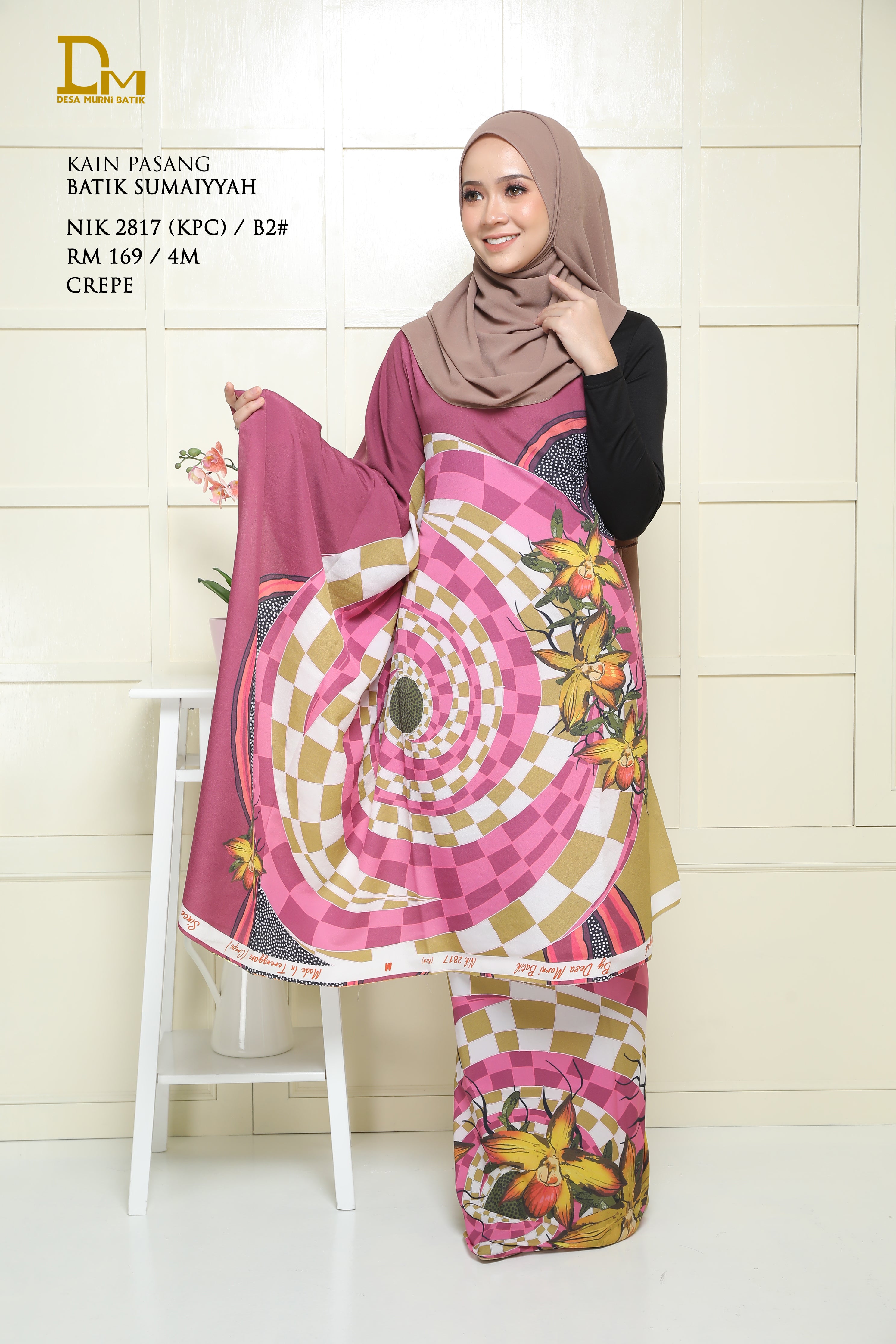 BATIK SUMAIYYAH NIK 2817 CREPE