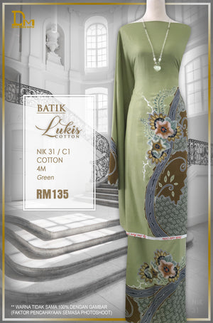 BATIK LUKIS TERENGGANU COTTON NIK 31