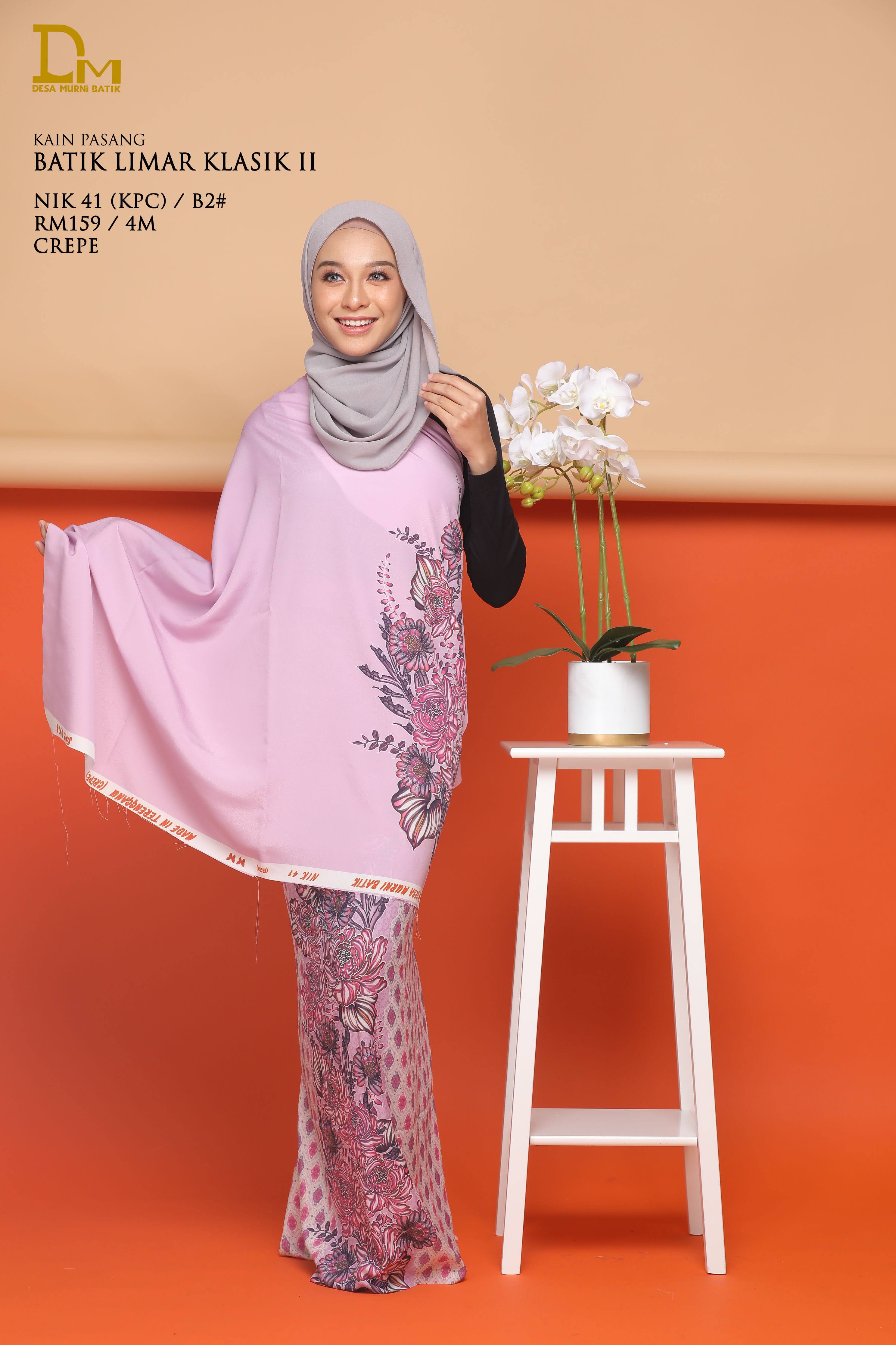 BATIK LIMAR KLASIK CREPE NIK 41