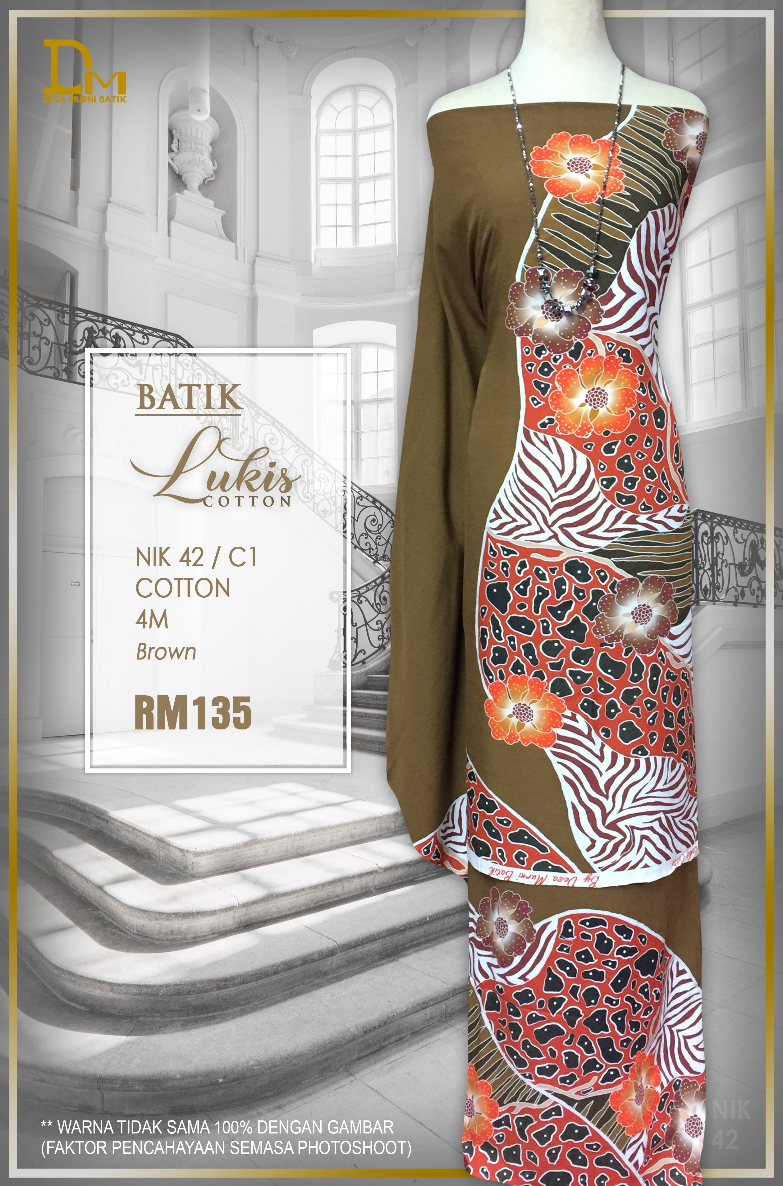BATIK LUKIS TERENGGANU COTTON NIK 42