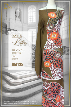 BATIK LUKIS TERENGGANU COTTON NIK 42