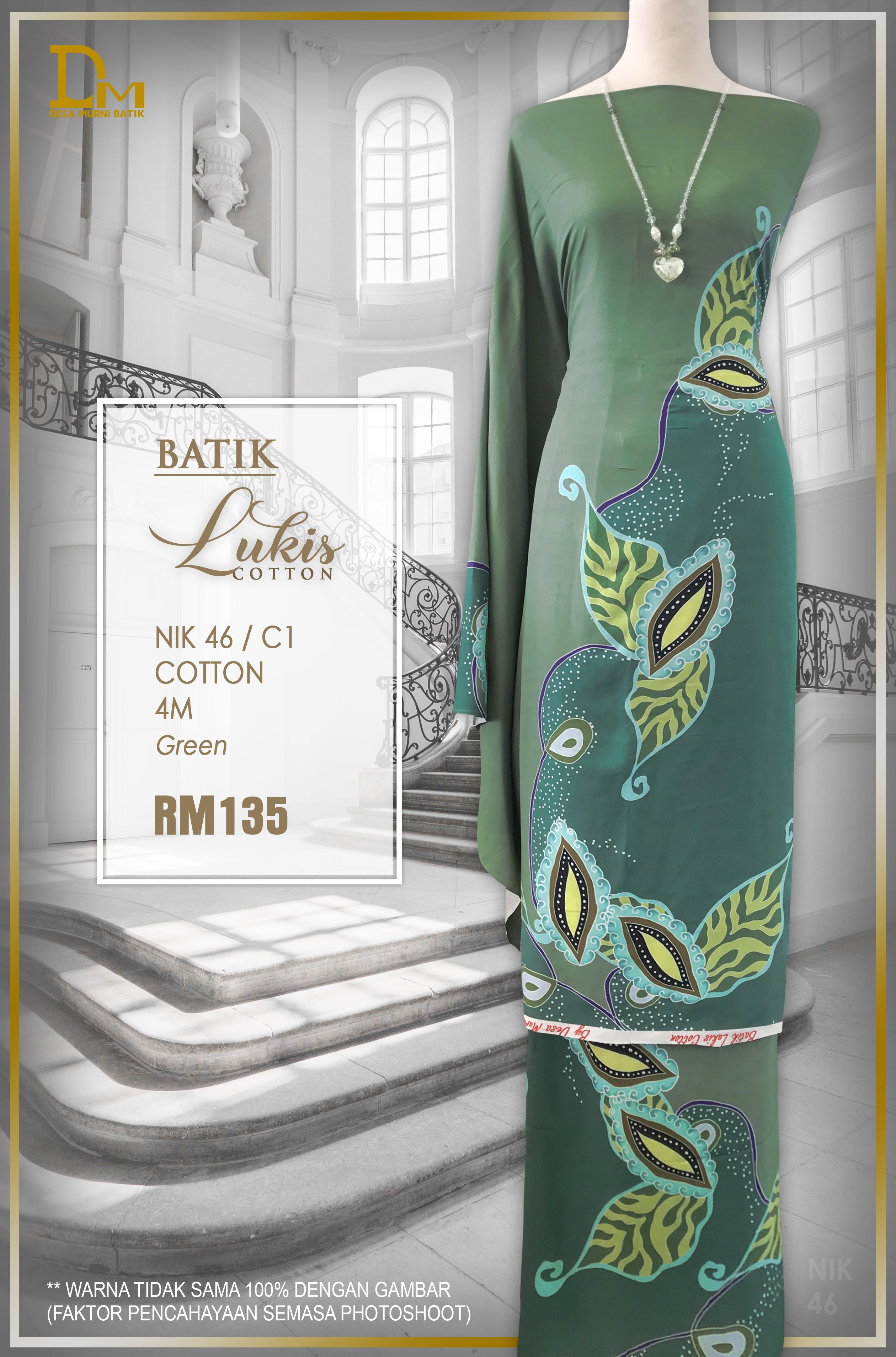 BATIK LUKIS TERENGGANU COTTON NIK 46