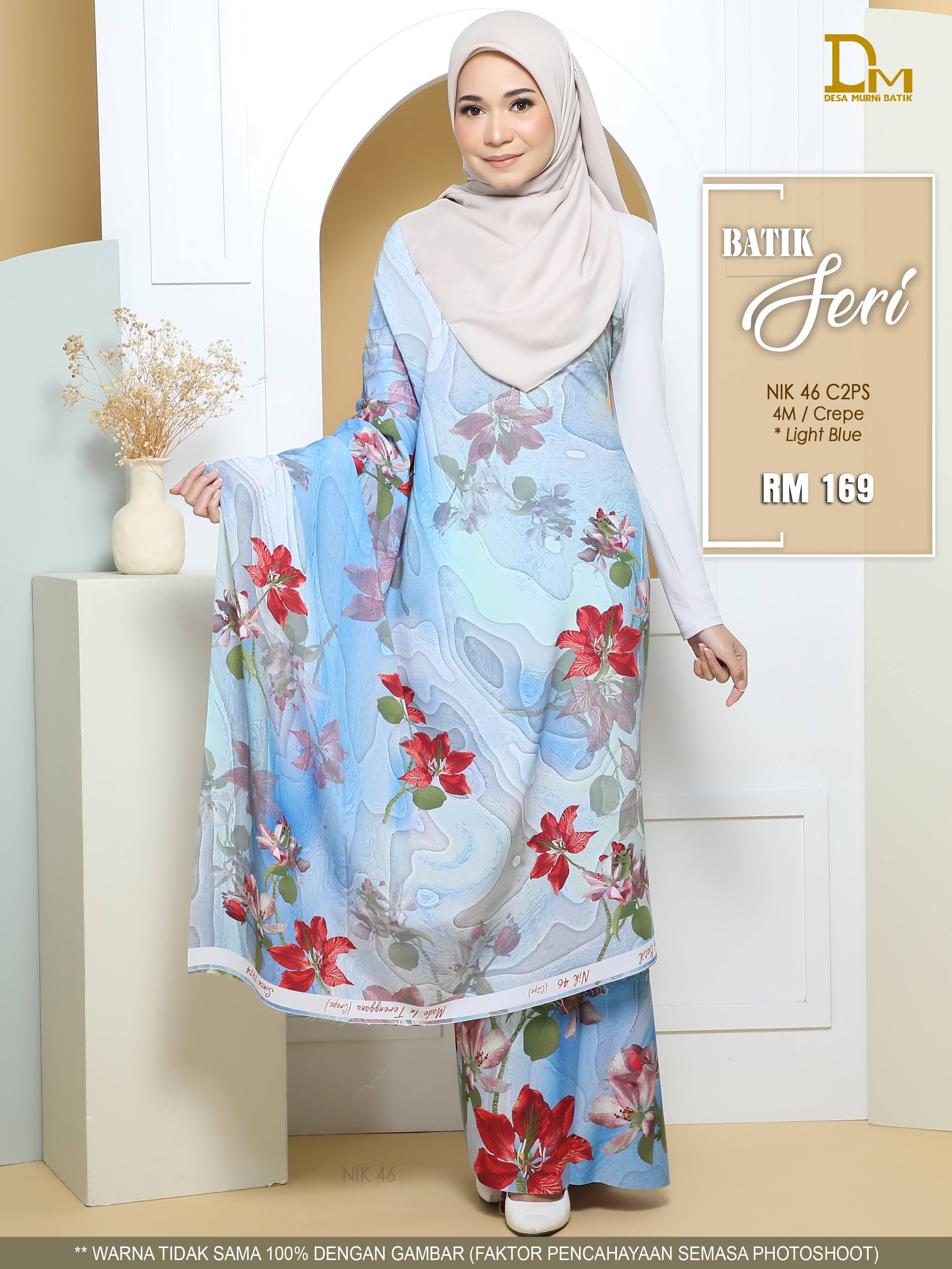 BATIK SERI CREPE NIK 46