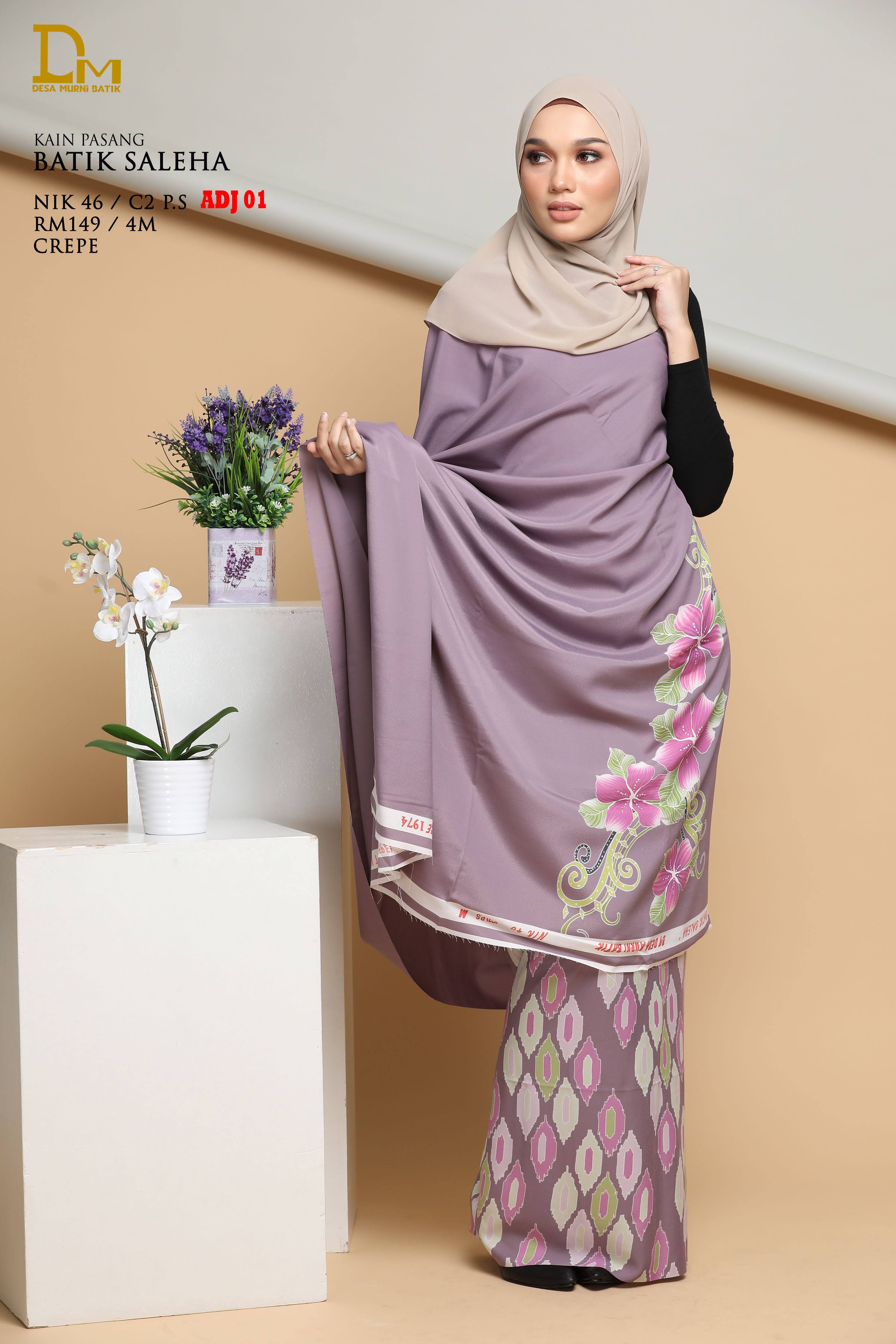BATIK SALEHA CREPE NIK 46 ADJ 01