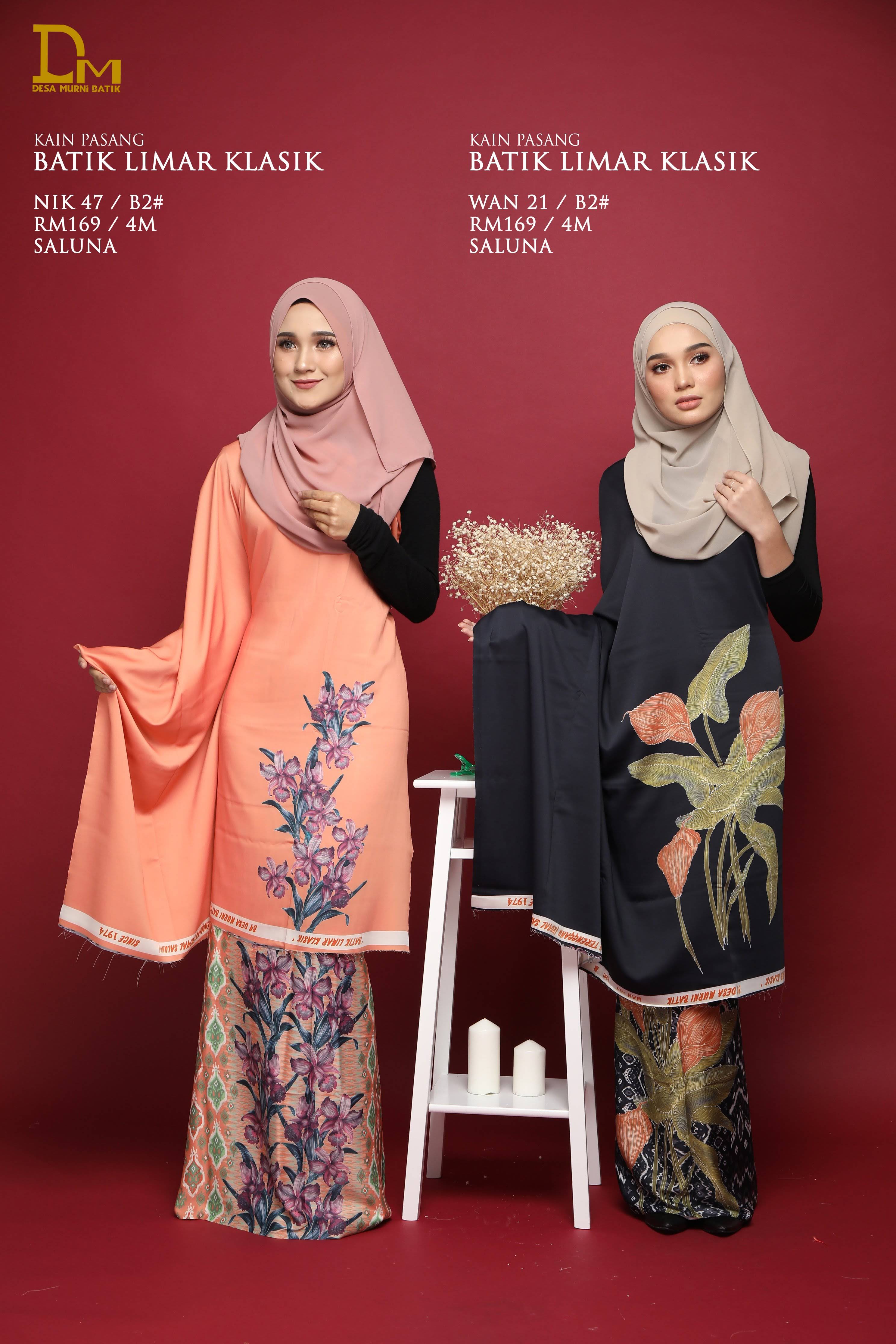 BATIK LIMAR KLASIK SALUNA NIK 47
