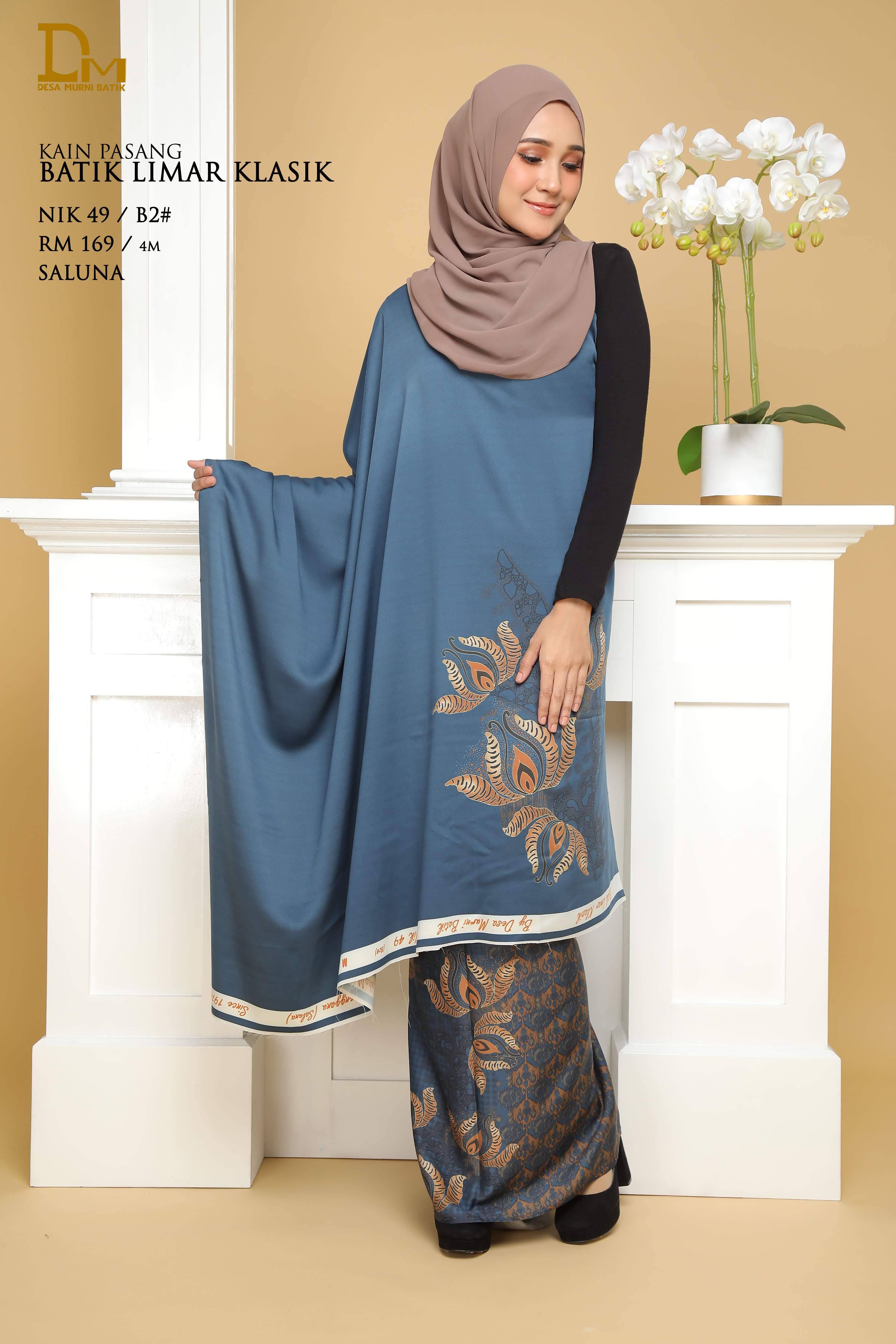 BATIK LIMAR KLASIK SALUNA NIK 49