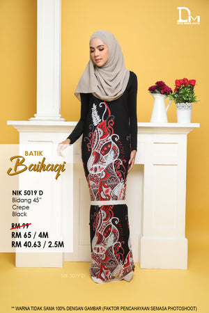 BAIHAQI NIK 5019 D BLACK