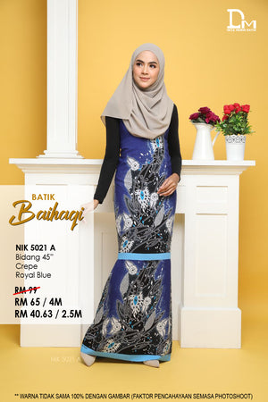 BAIHAQI NIK 5021 A ROYAL BLUE