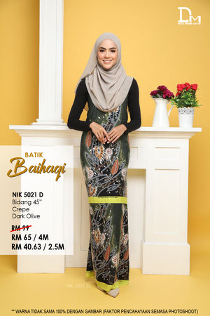 BAIHAQI NIK 5021 D DARK OLIVE