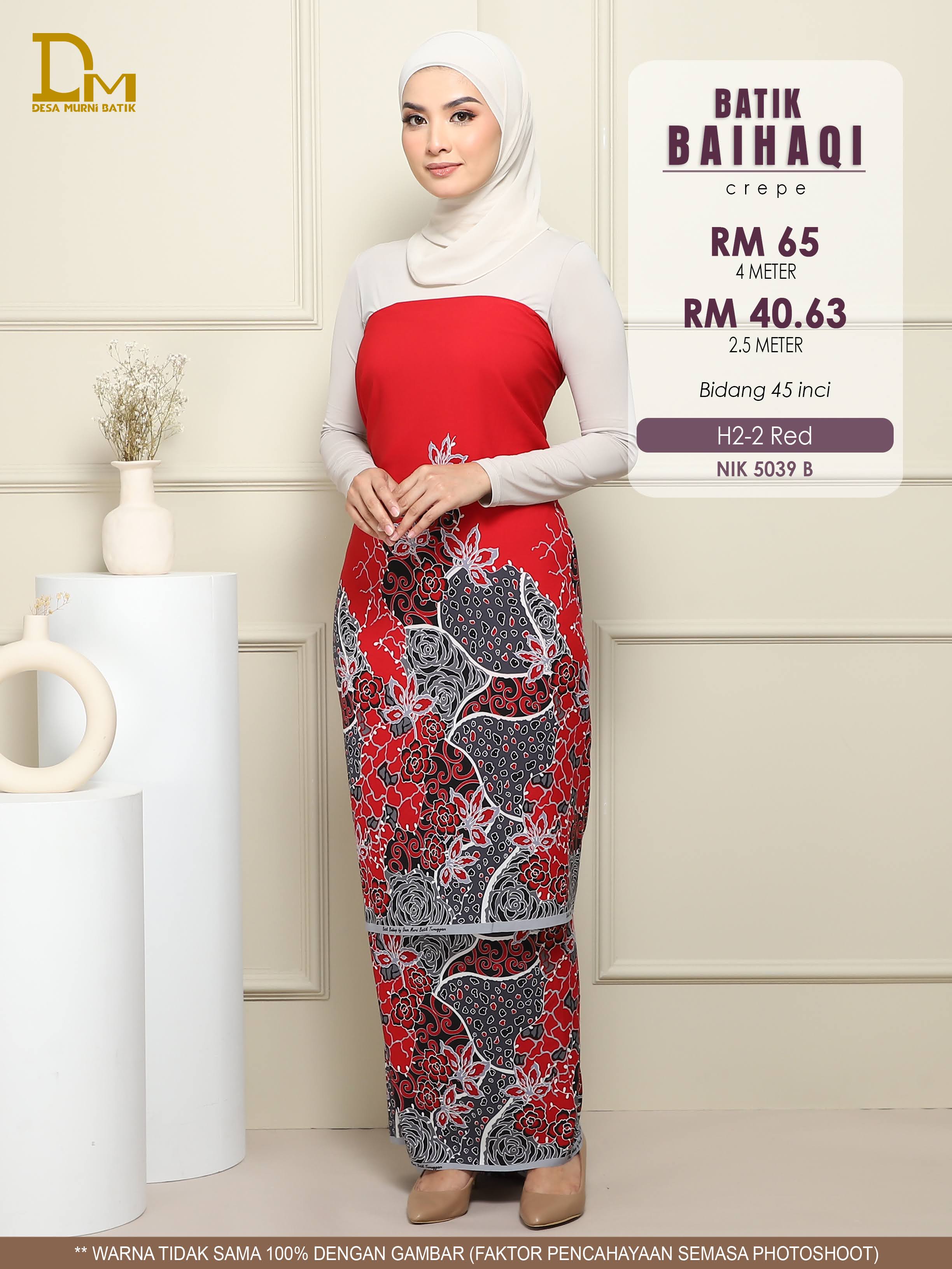 BAIHAQI H 2-2 MERAH