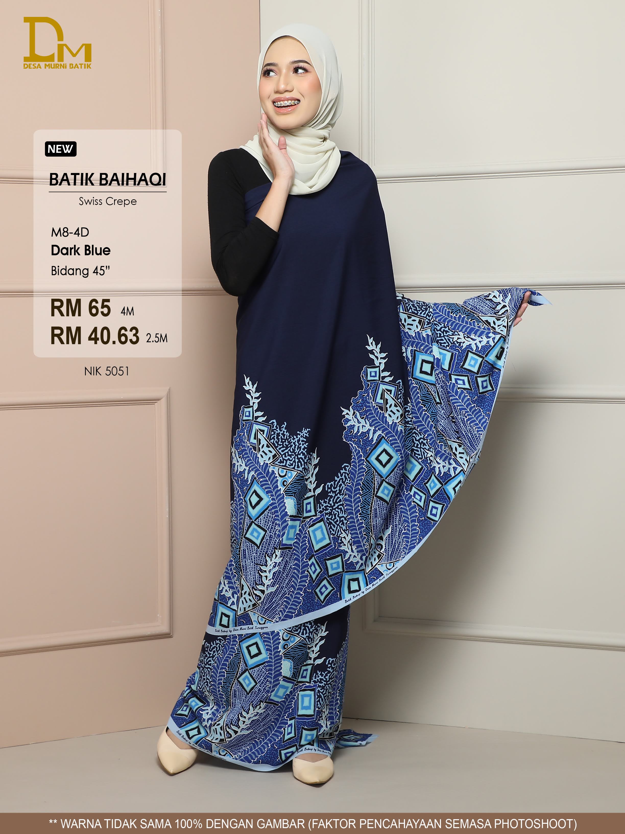 BAIHAQI M 8-4 DARK BLUE