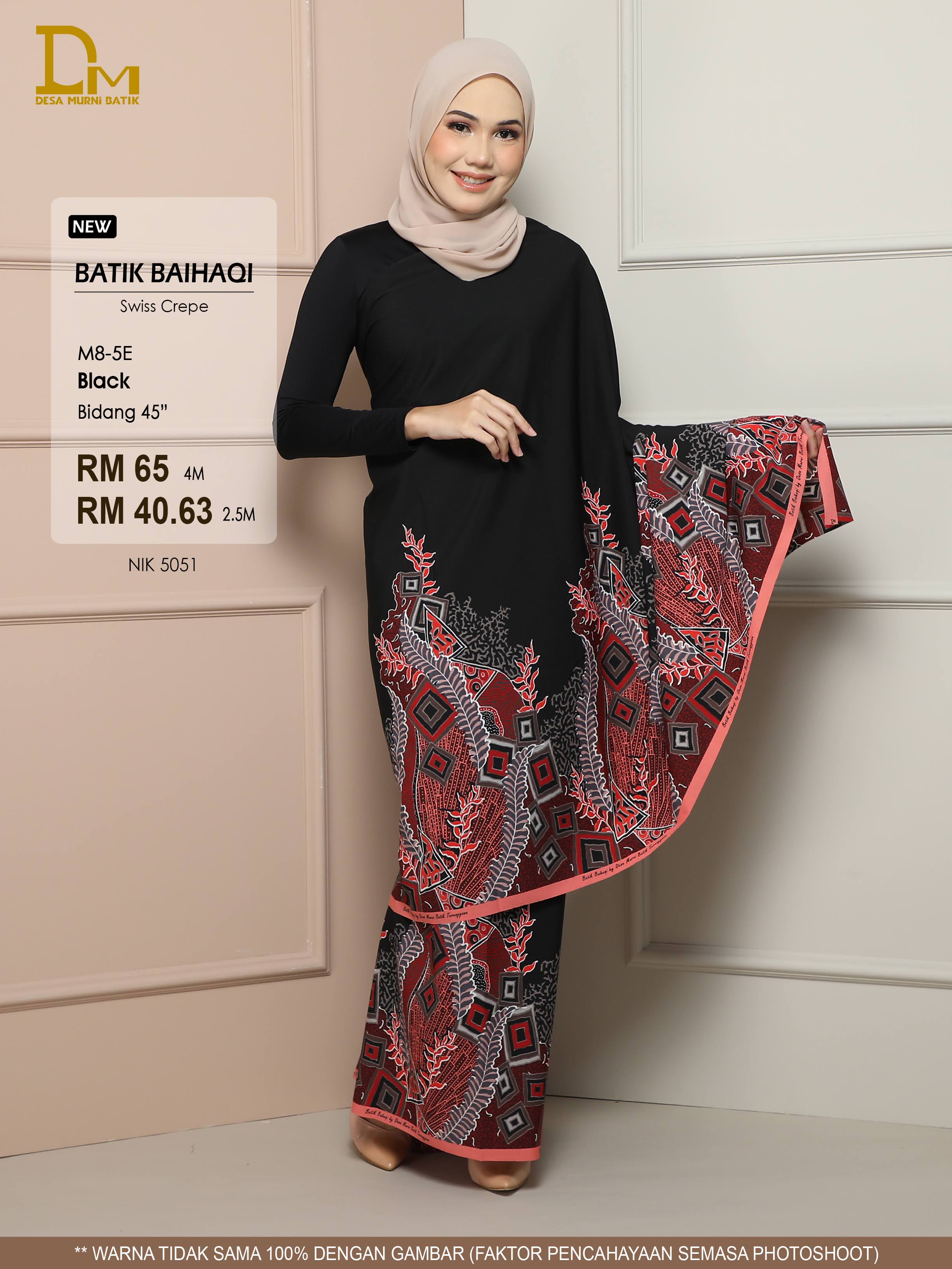 BAIHAQI M 8-5 BLACK