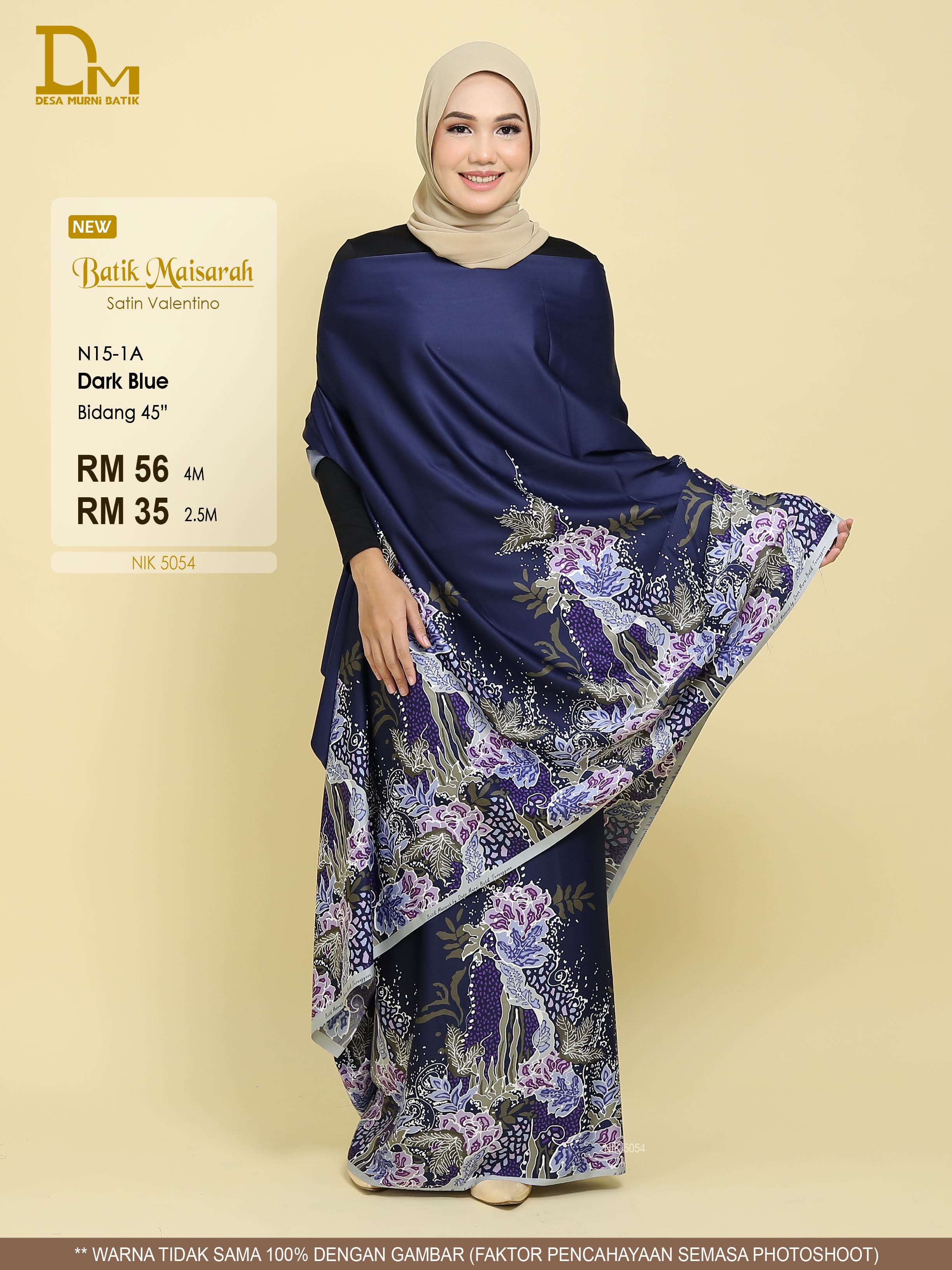 MAISARAH N 15-1 DARK BLUE