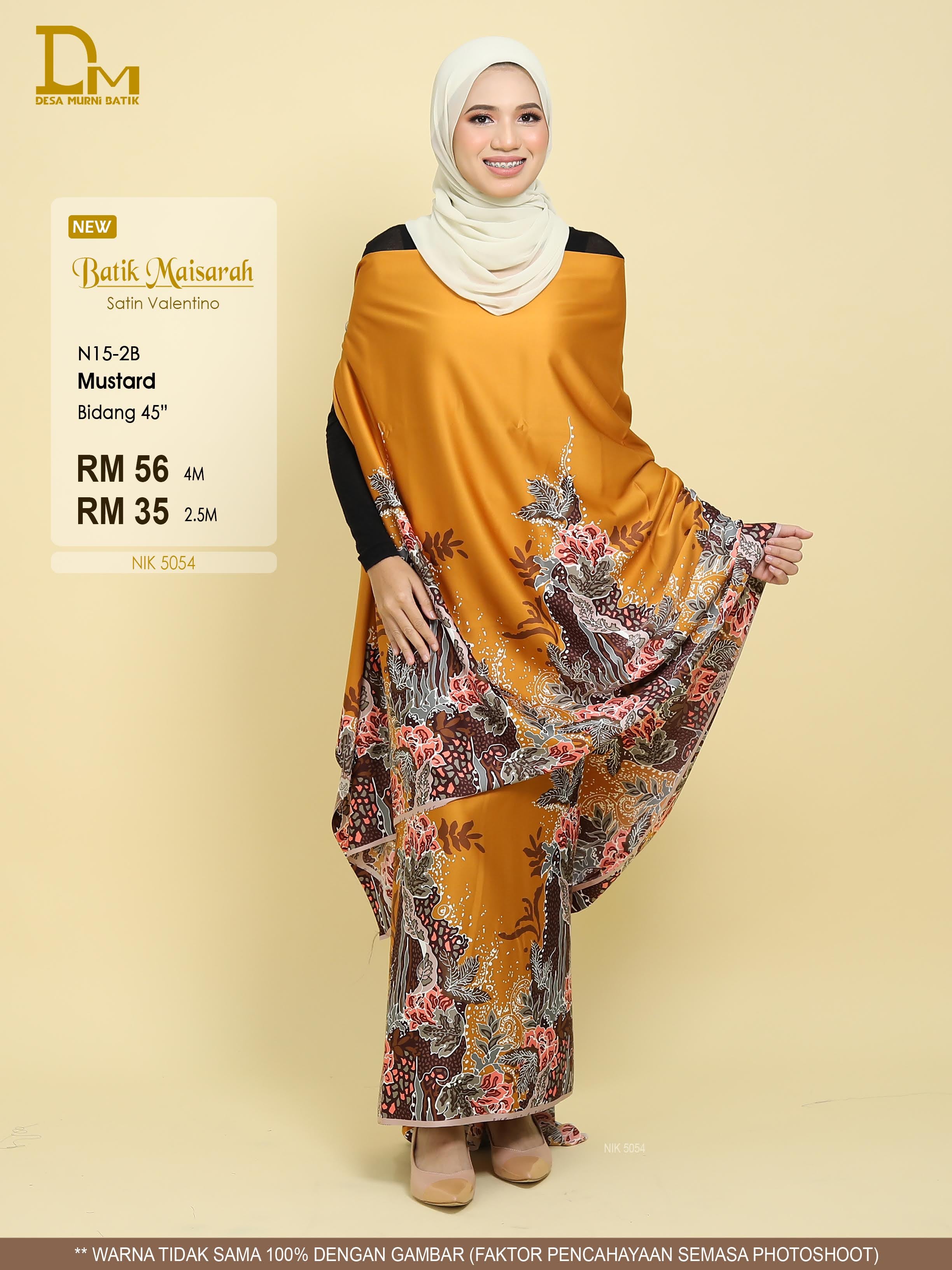 MAISARAH N 15-2 MUSTARD