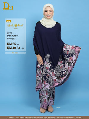 BAIHAQI N 7-5 DUSTY PURPLE